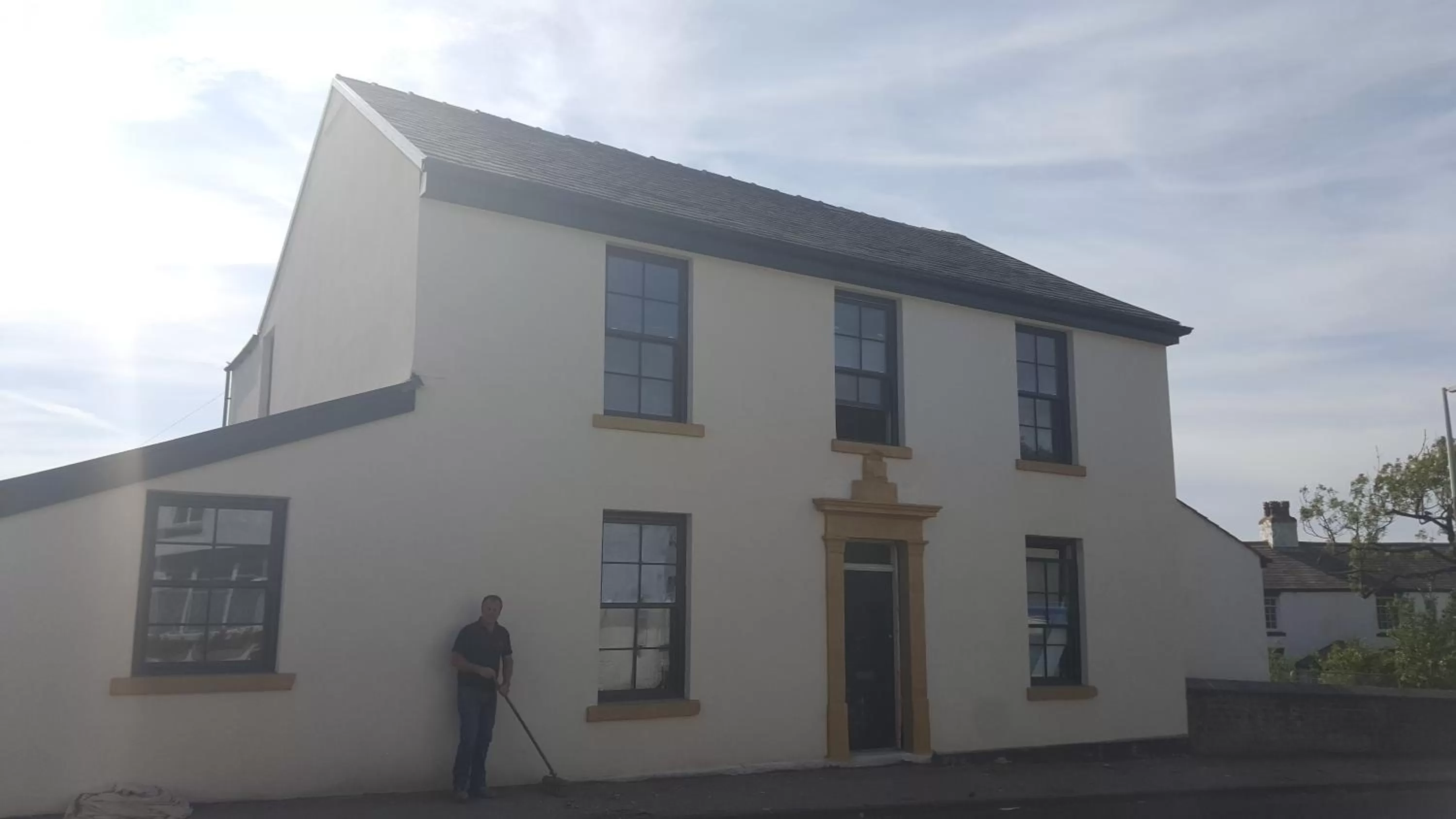 Property building in Saracens House