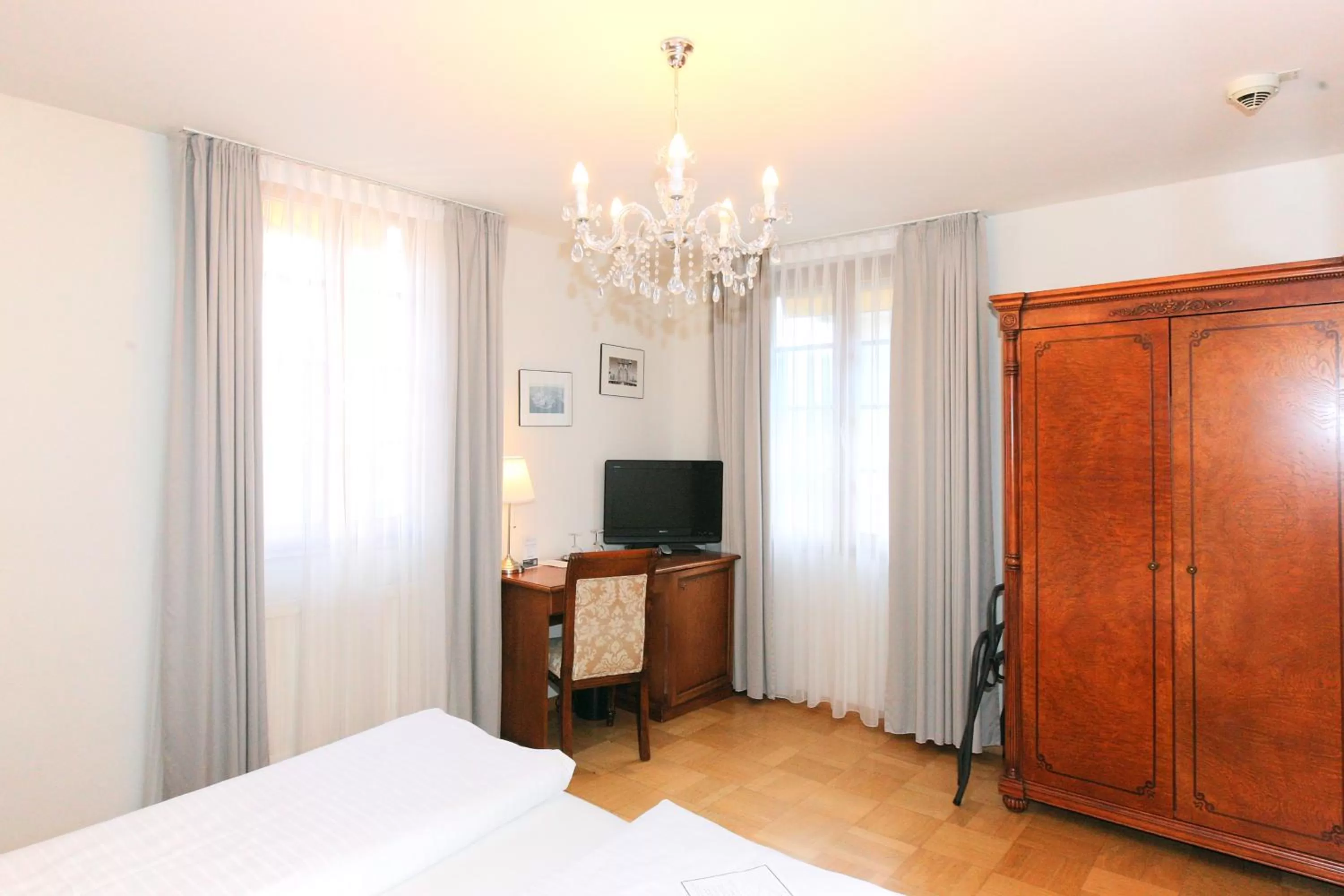 Decorative detail, TV/Entertainment Center in Hotel Rathausglöckel