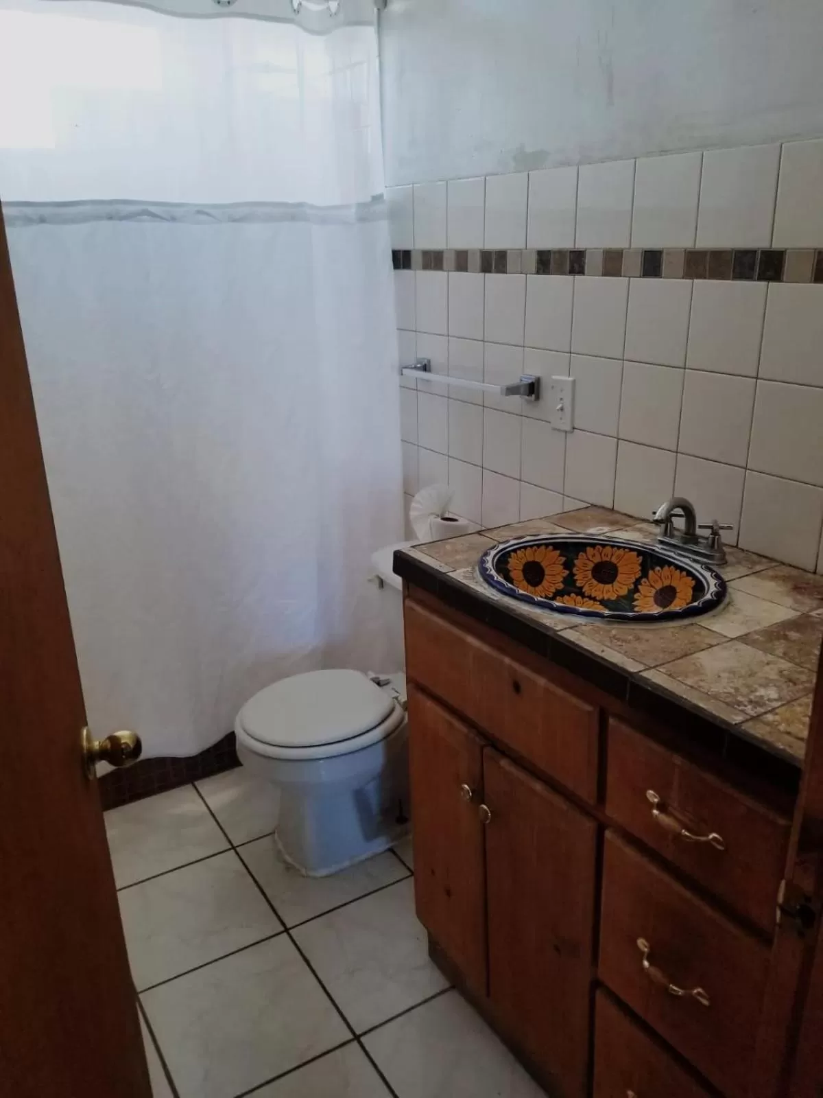 Bathroom in Hotel Posada Magdalena