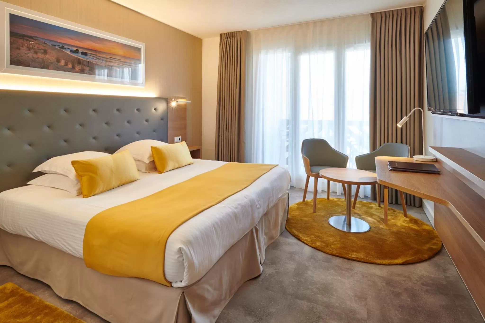 Bedroom, Bed in Atlanthal