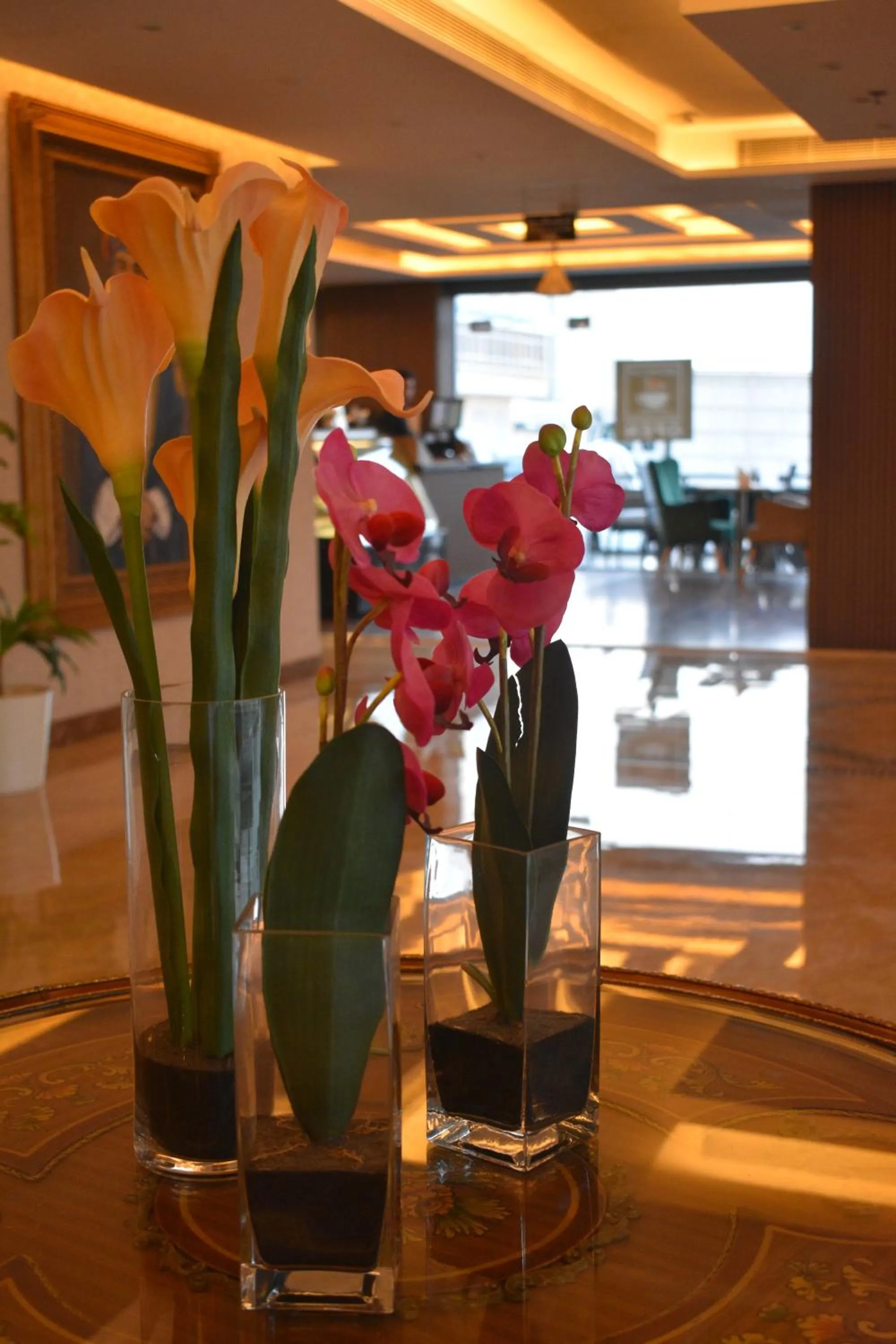 Lobby or reception in The Secure Inn Hotel Muscat