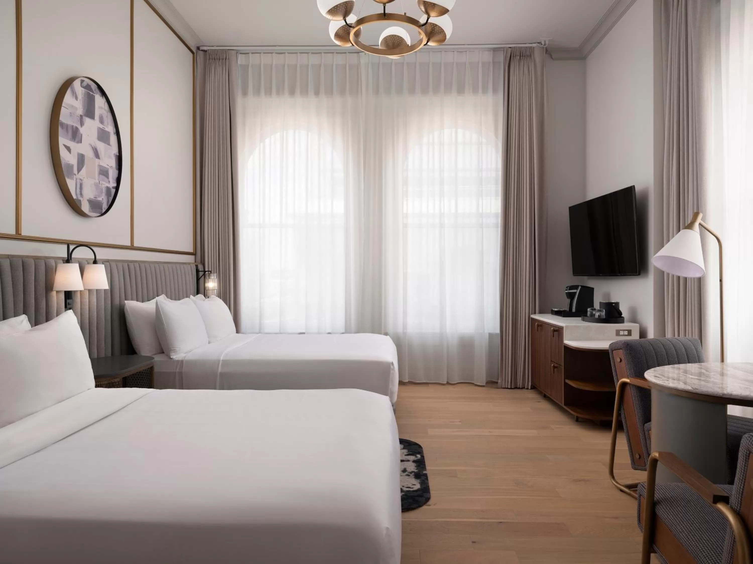 Bedroom, Bed in The Union Station Nashville Yards, Autograph Collection