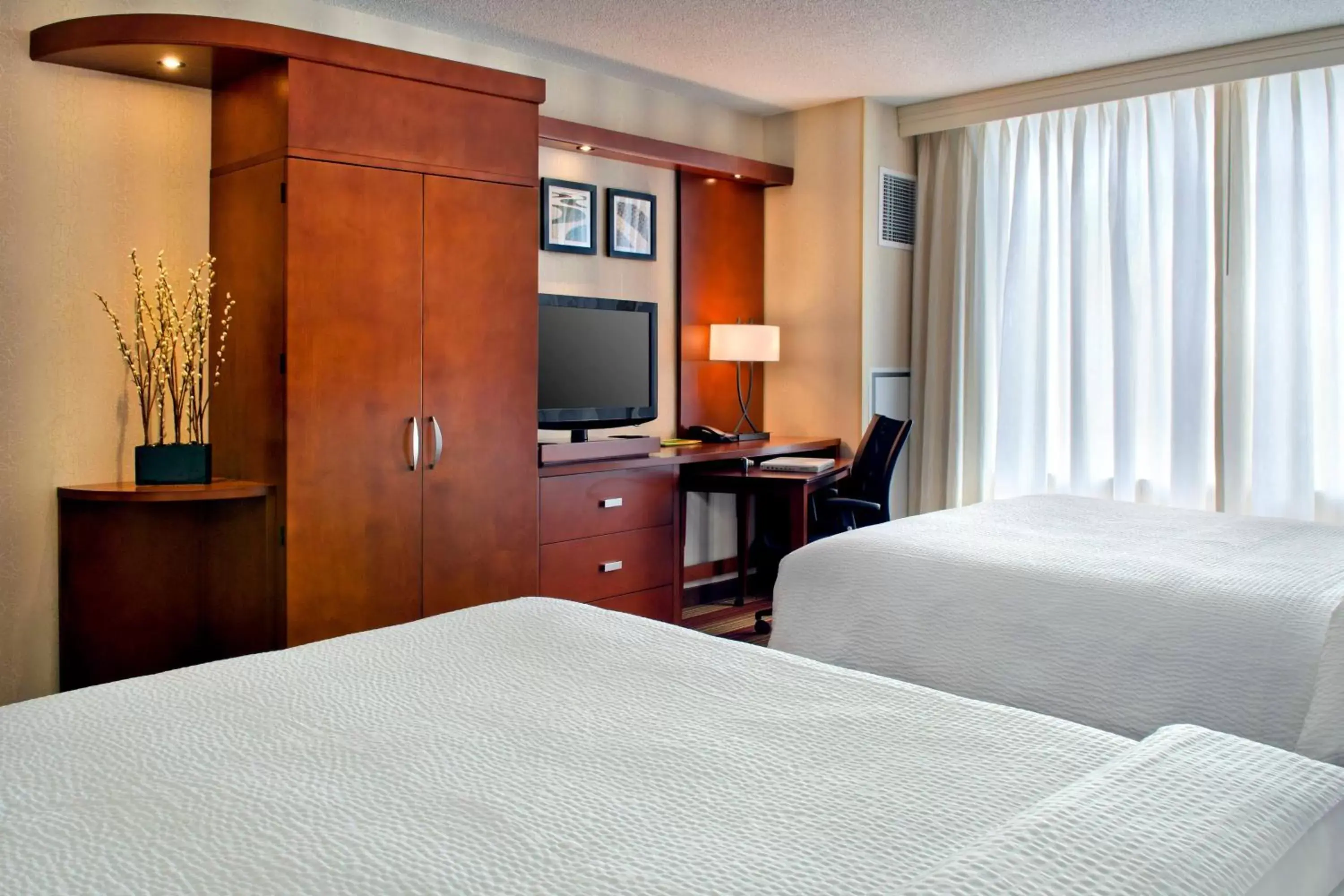 Queen Room with Two Queen Beds - Hearing Accessible in Courtyard by Marriott Washington, D.C./Foggy Bottom Queen Room with Two Queen Beds - Hearing Accessible in Courtyard by Marriott Washington, D.C./Foggy Bottom