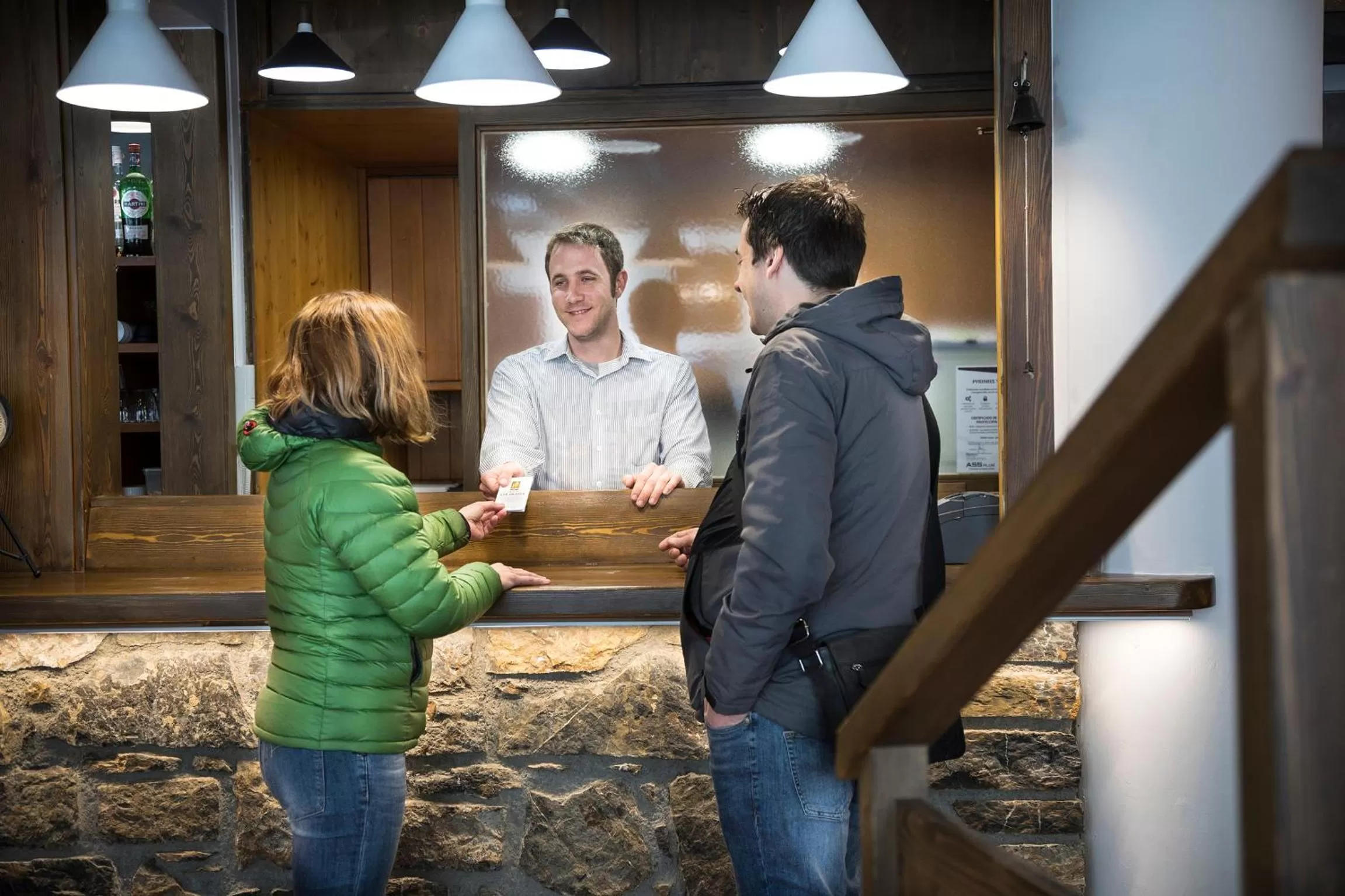 People in Hotel Restaurant Les Brases