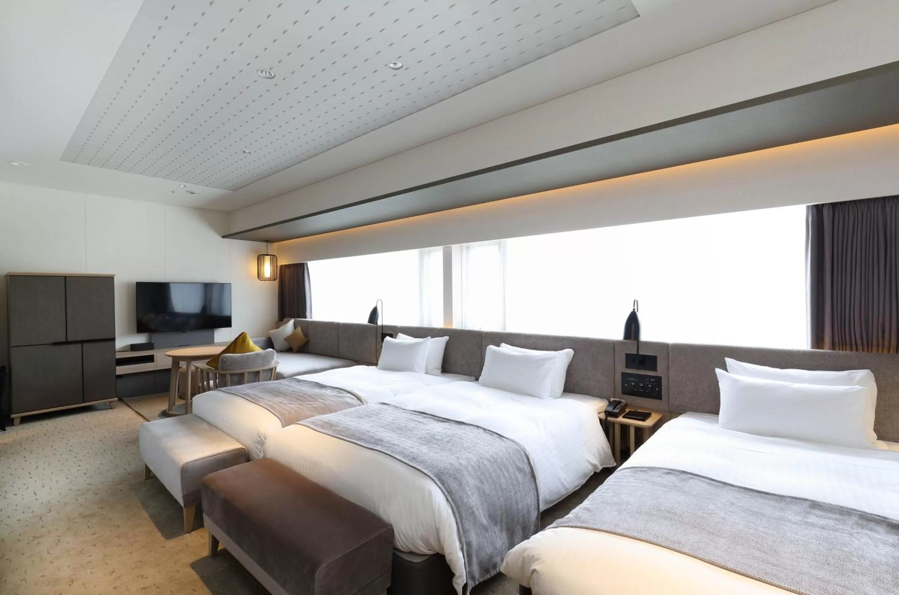 Bedroom, Bed in Solaria Nishitetsu Hotel Fukuoka