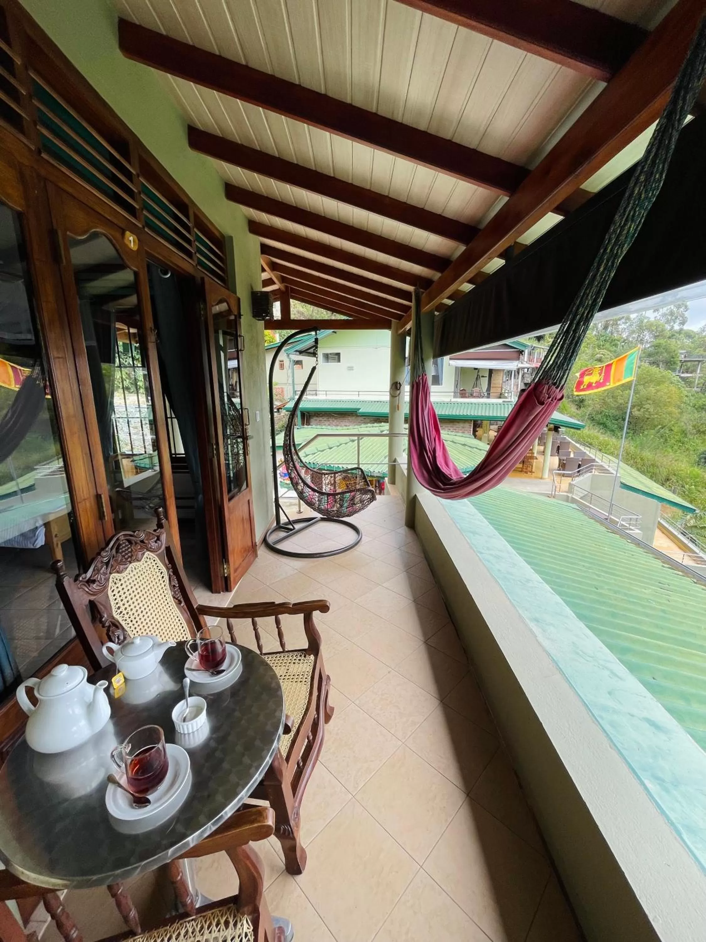 Balcony/Terrace in Zion View Ella Green Retreat
