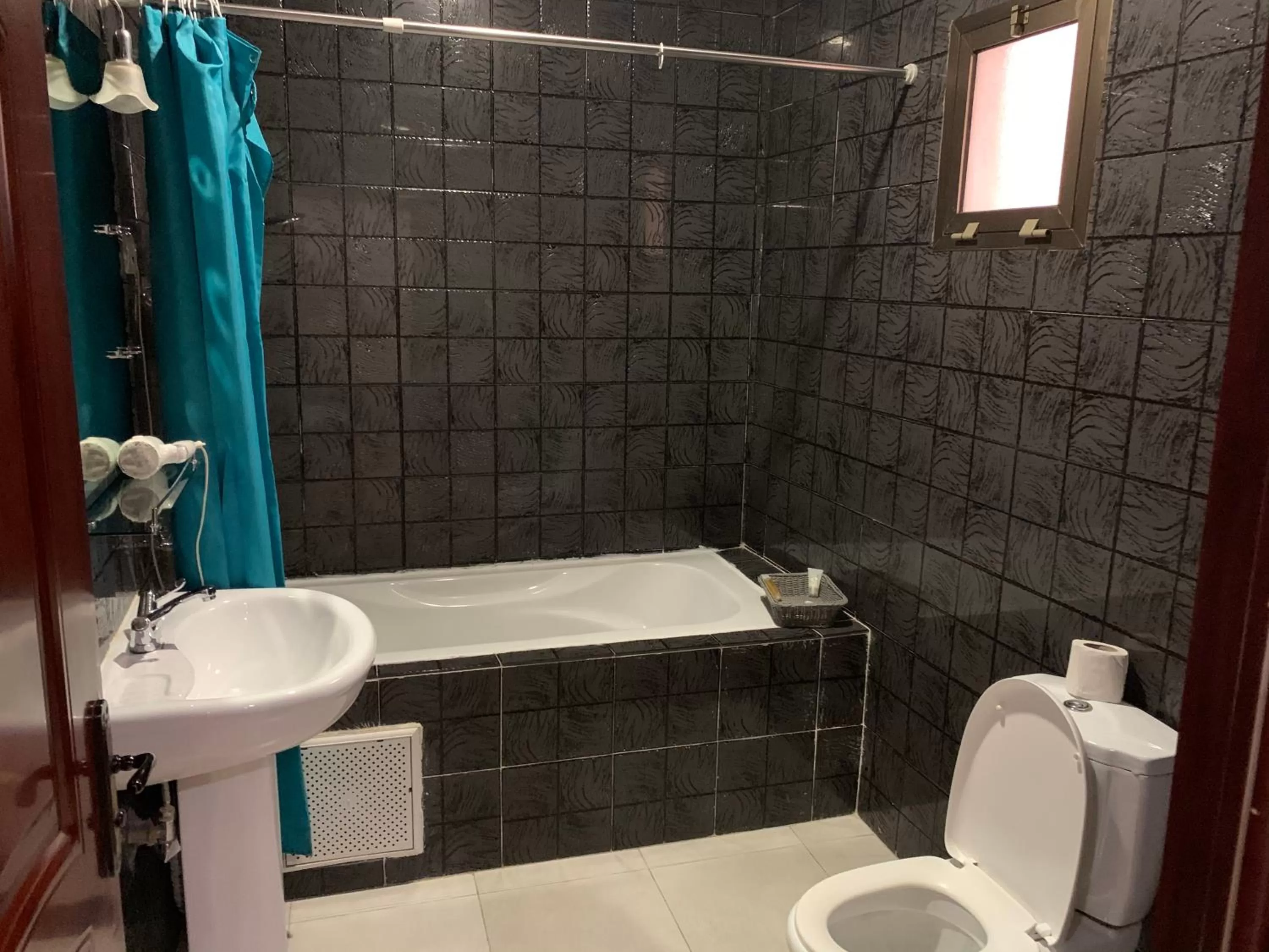 Bathroom in class hotel