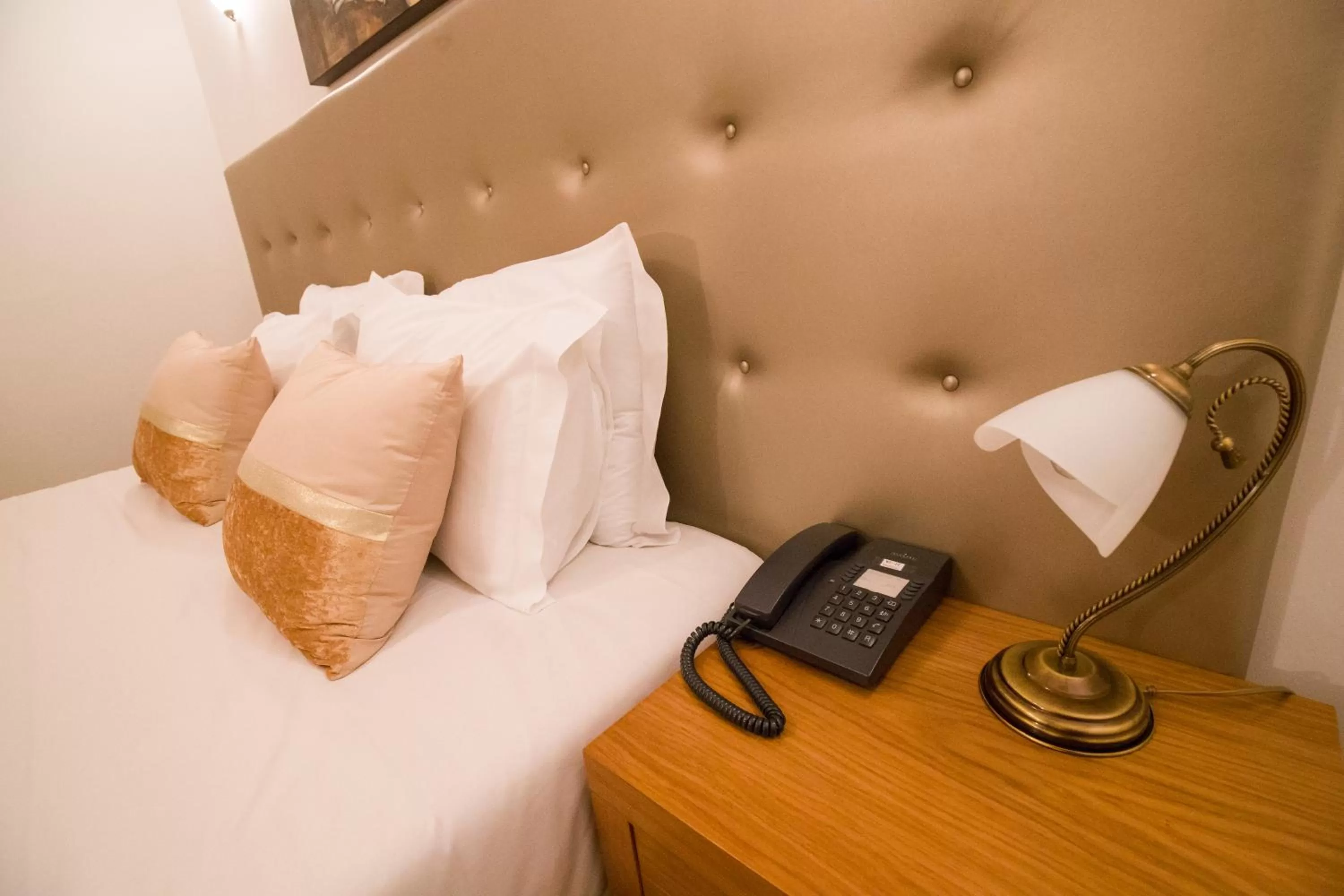 Decorative detail, Bed in Hotel Estalagem Turismo