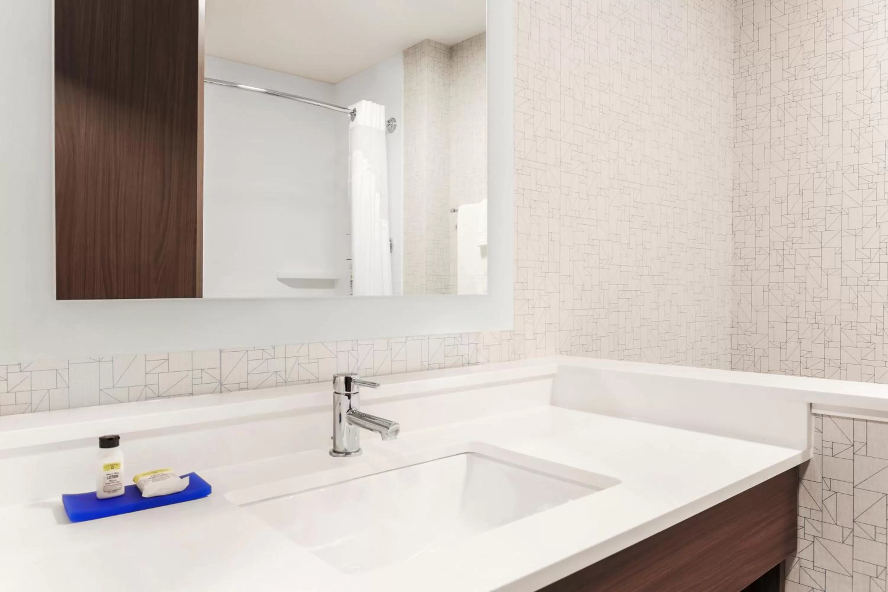 Bathroom in Holiday Inn Express & Suites Chicago O'Hare Airport by IHG