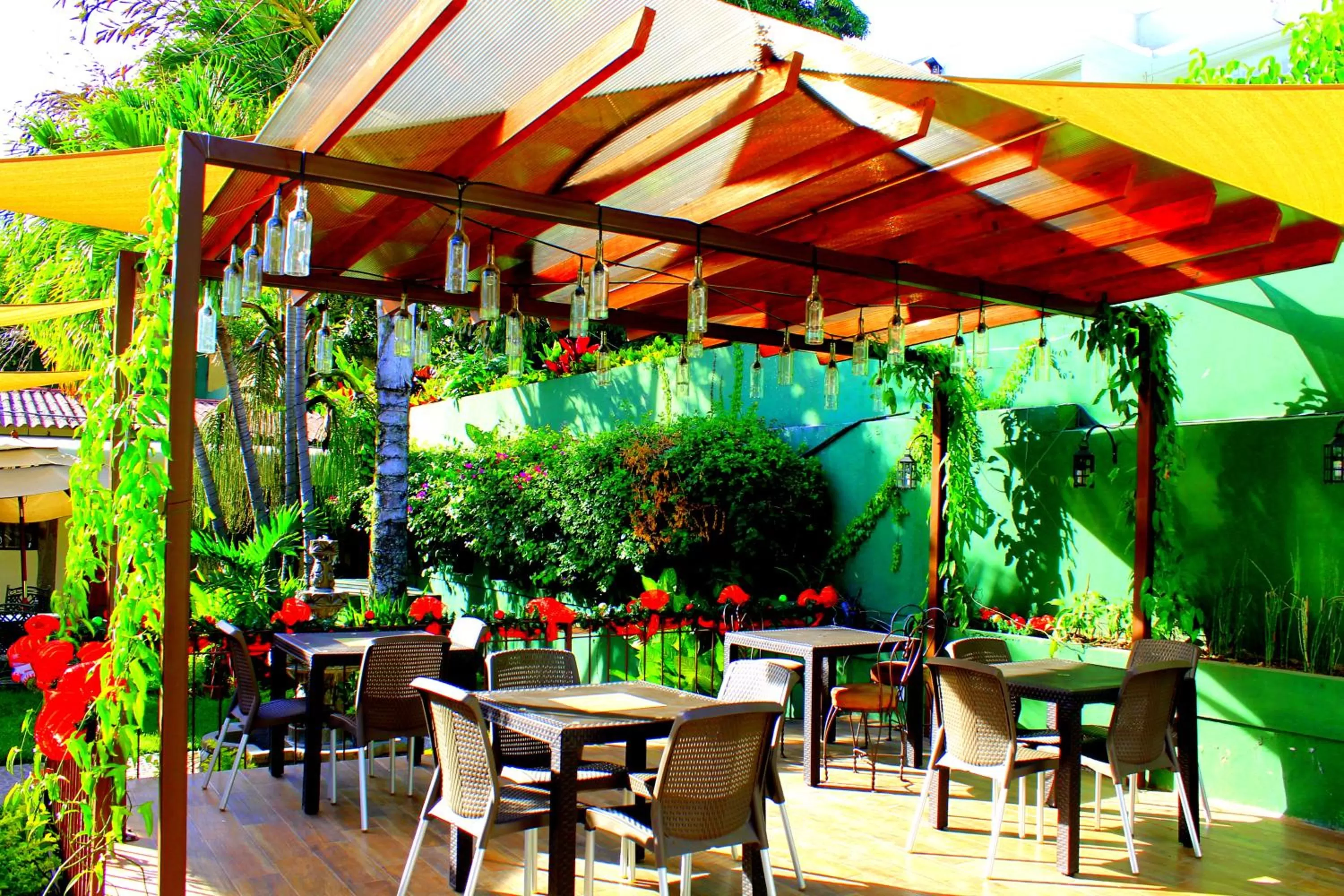 Food and drinks in Las Magnolias Hotel Boutique