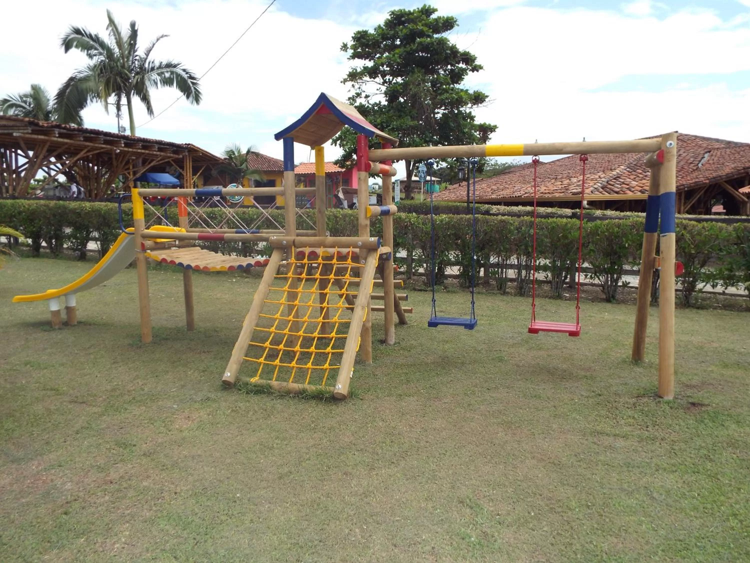 Children play ground in Hotel Parque de los Arrieros
