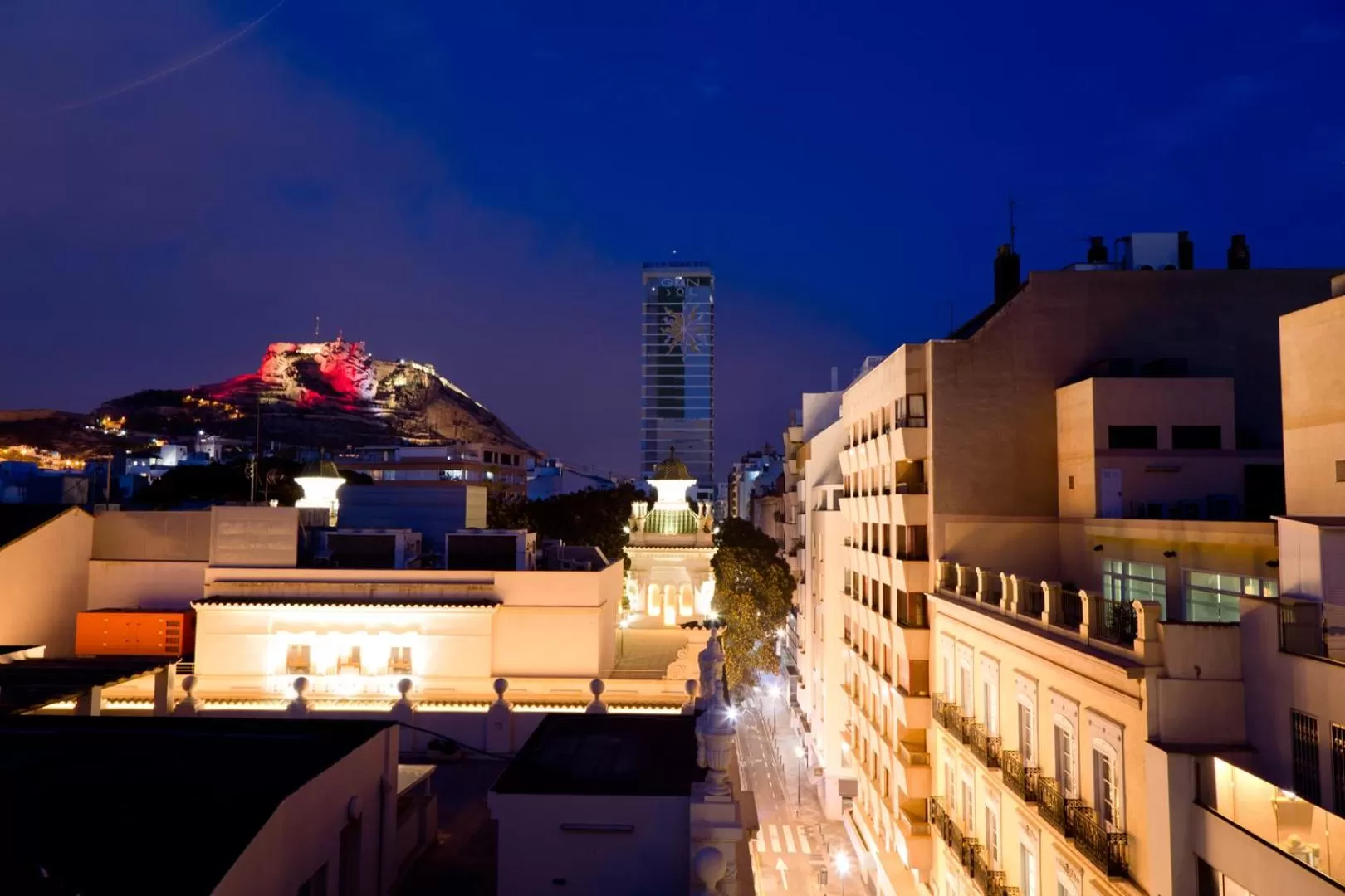 City view in Hotel Marítimo Urban