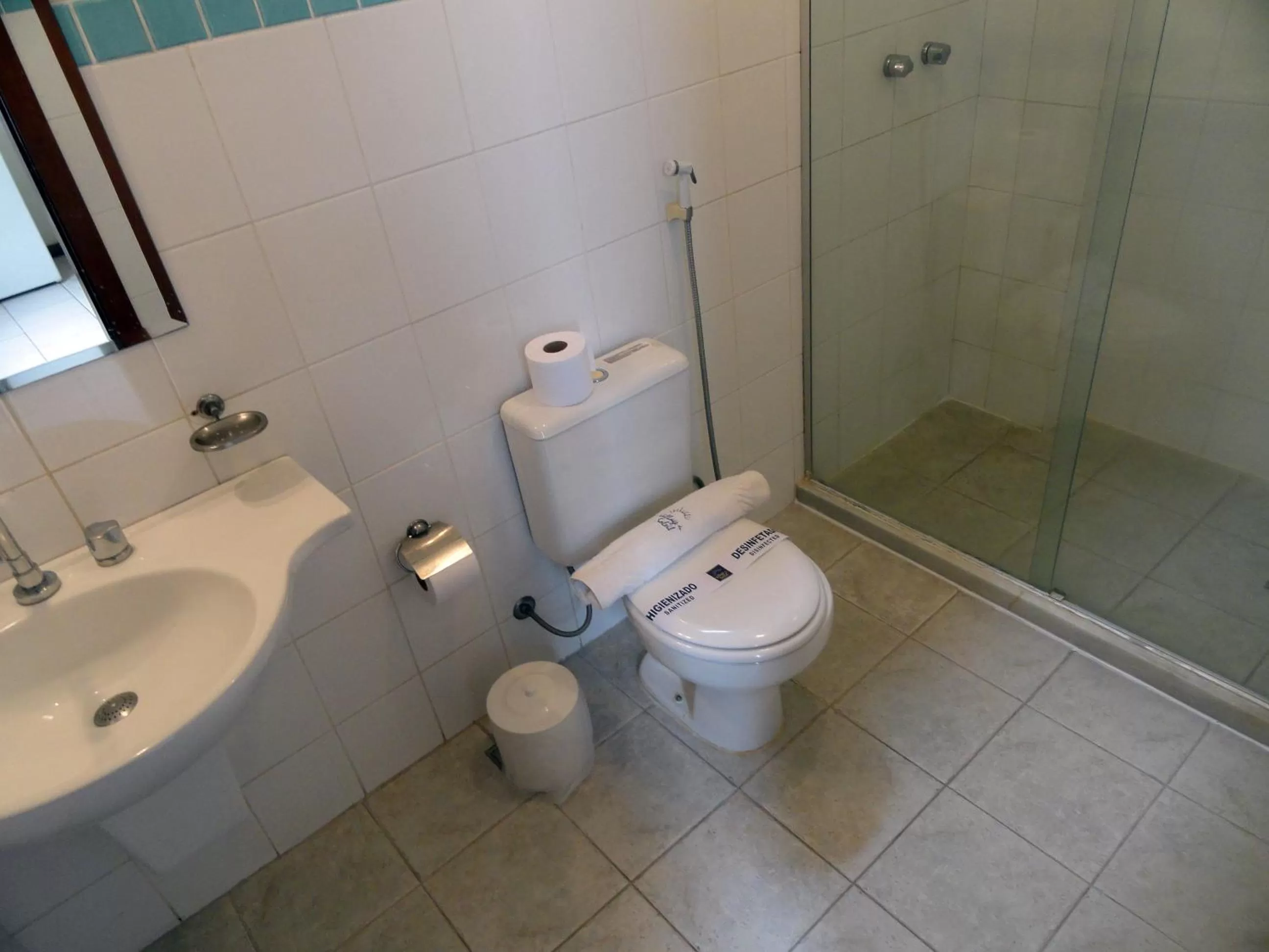 Bed, Bathroom in Village du Soleil