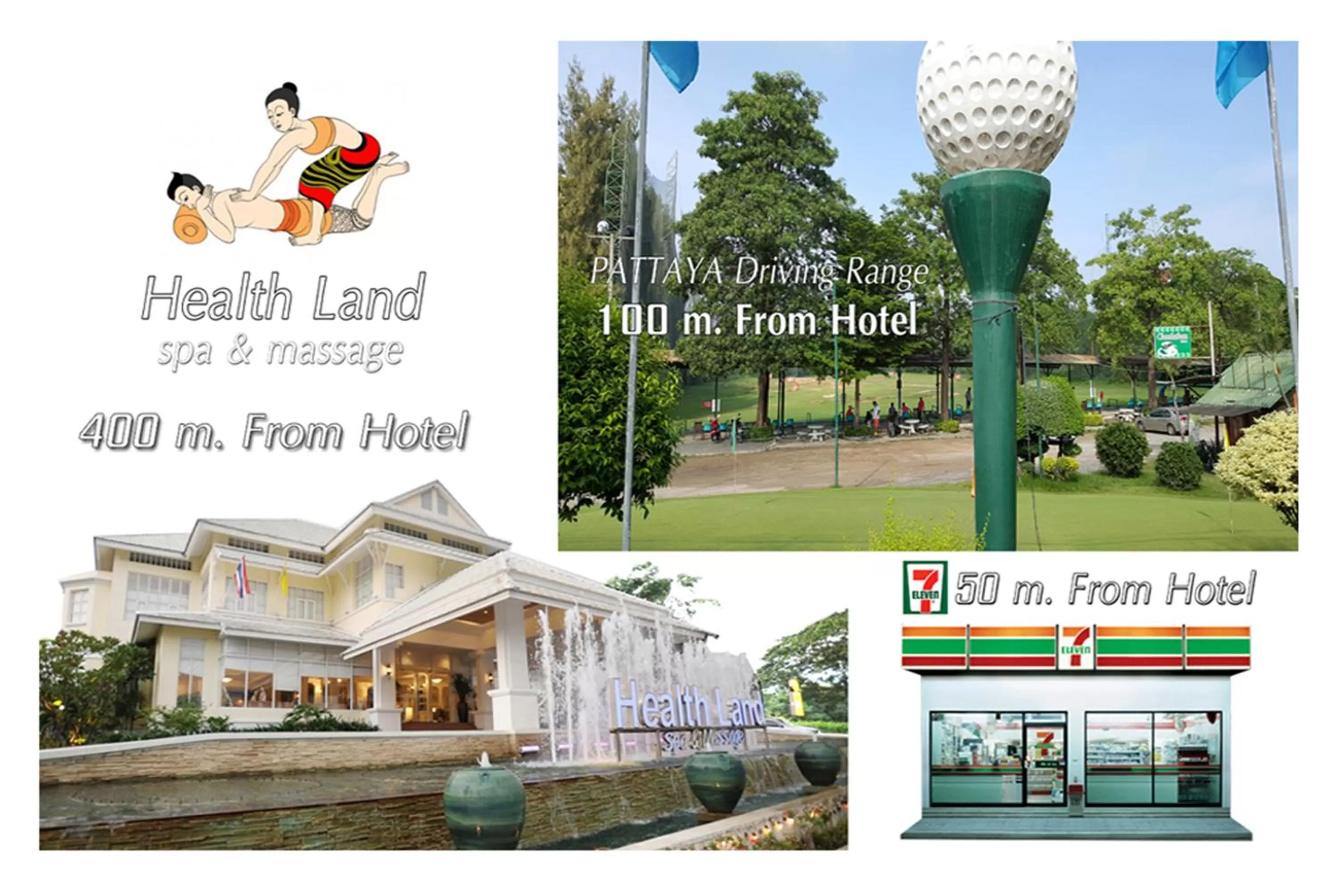Golfcourse in SN Plus Hotel - SHA Plus