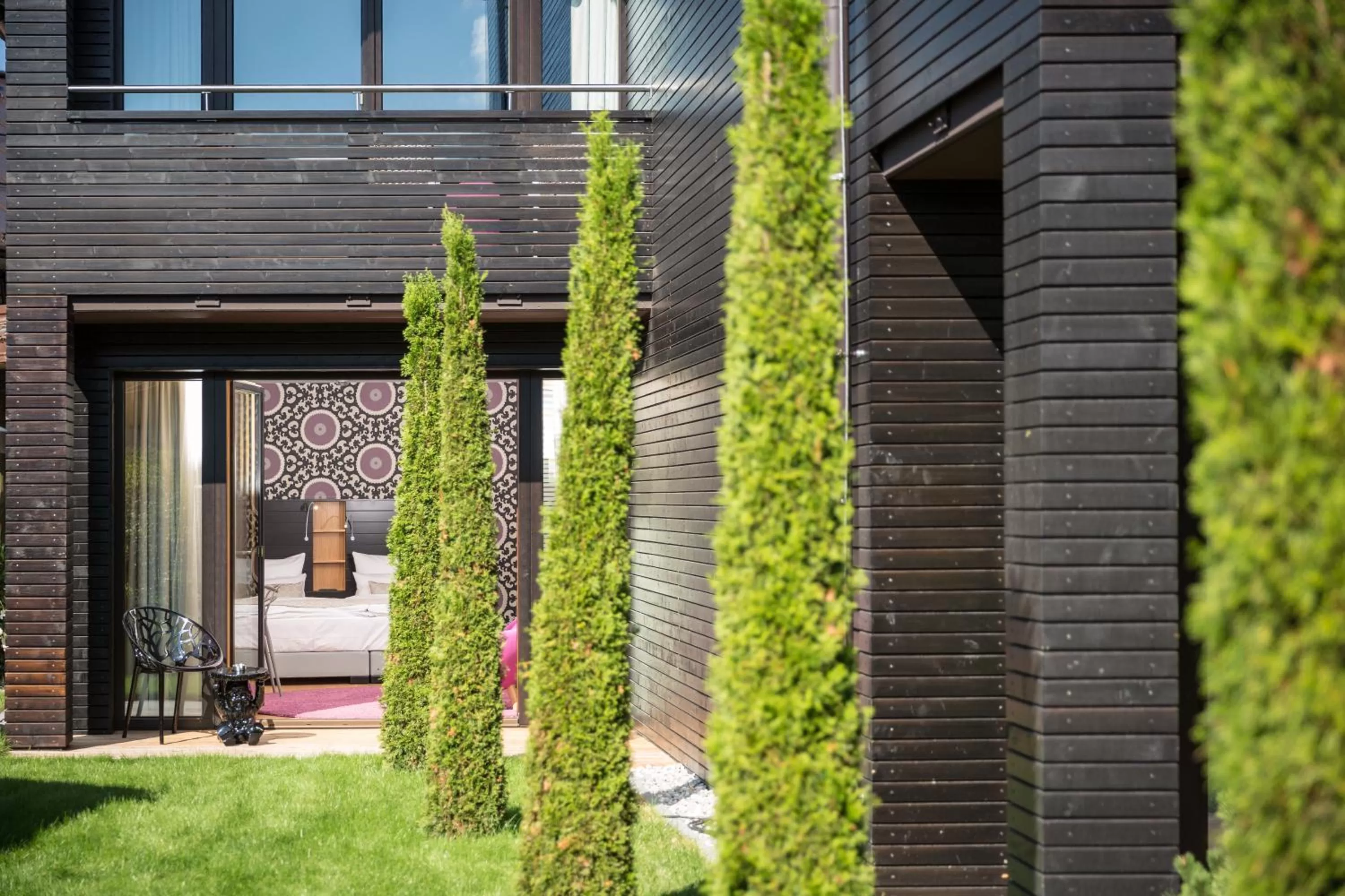 Balcony/Terrace, Property Building in Das Freiberg Romantikhotel