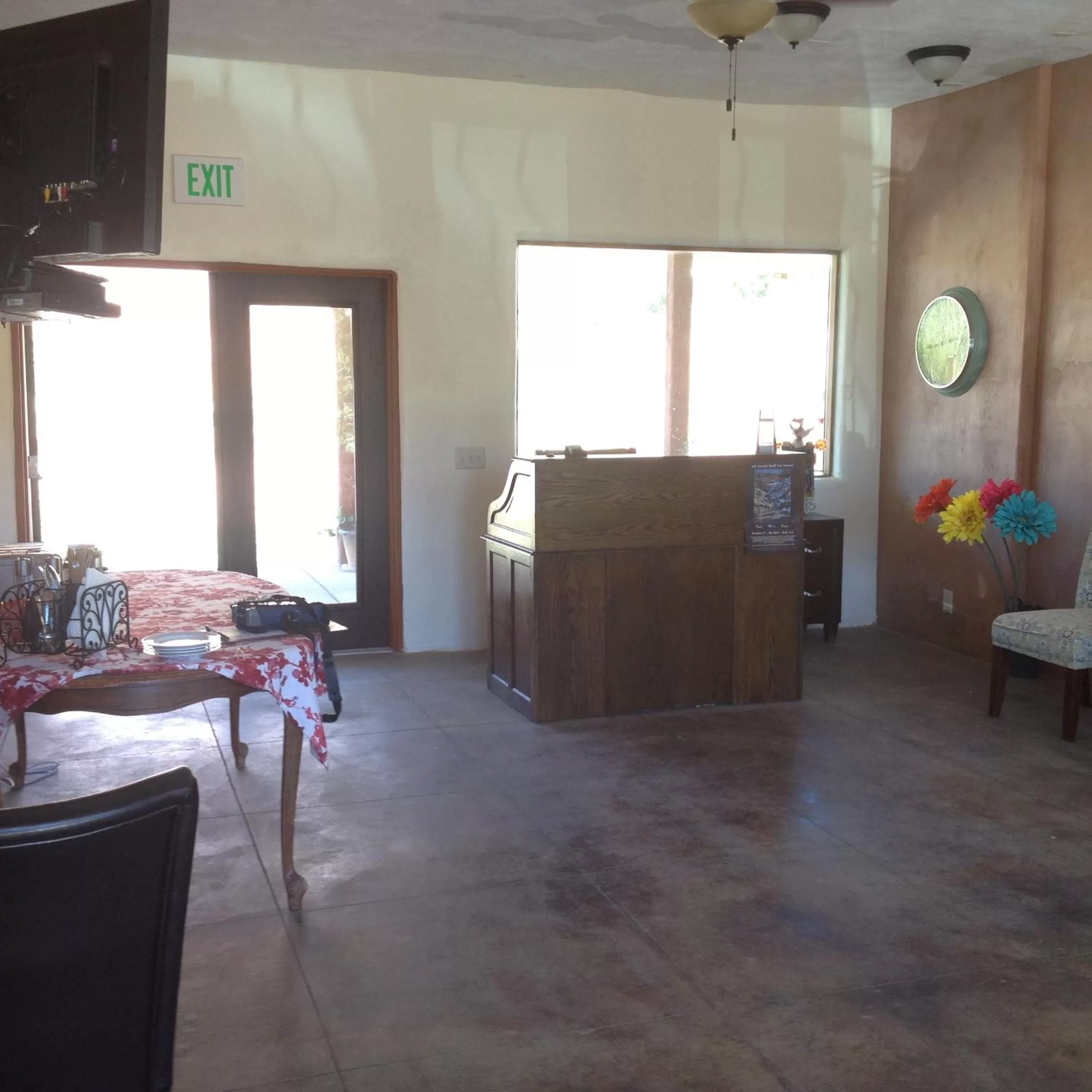 Lobby or reception in La Posada Pintada