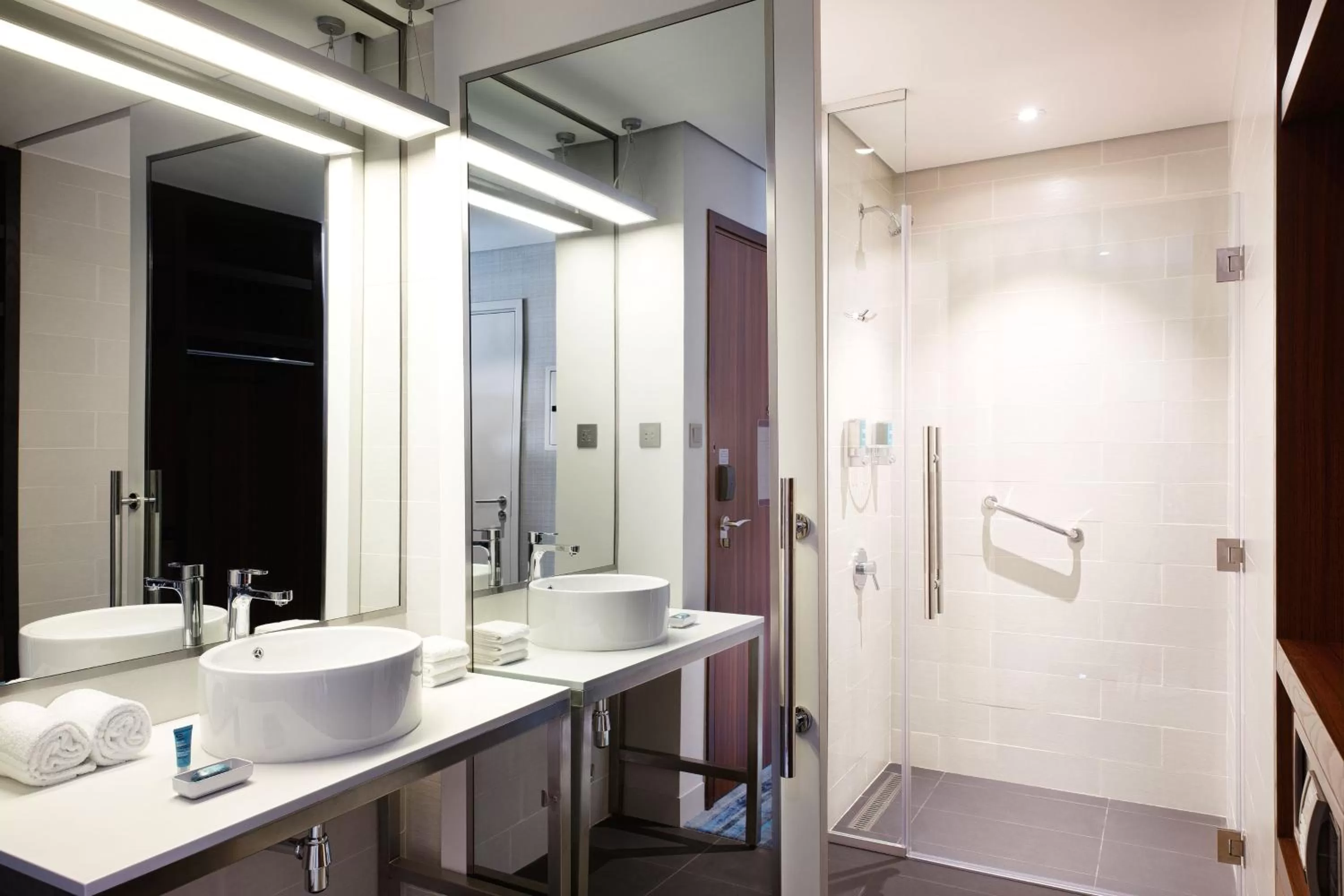 Bathroom in Aloft Dubai South