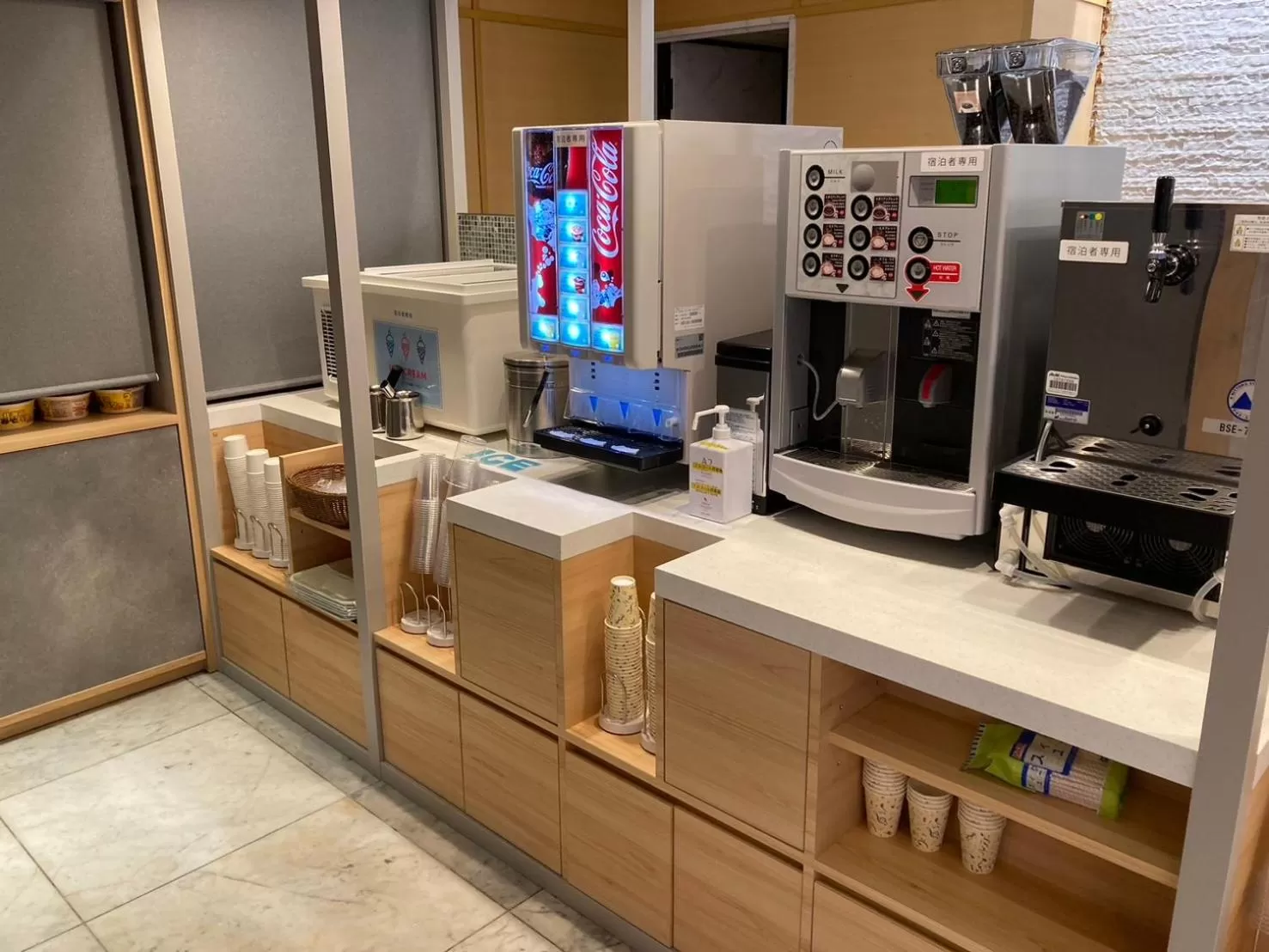 Non alcoholic drinks in Dotonbori Hotel