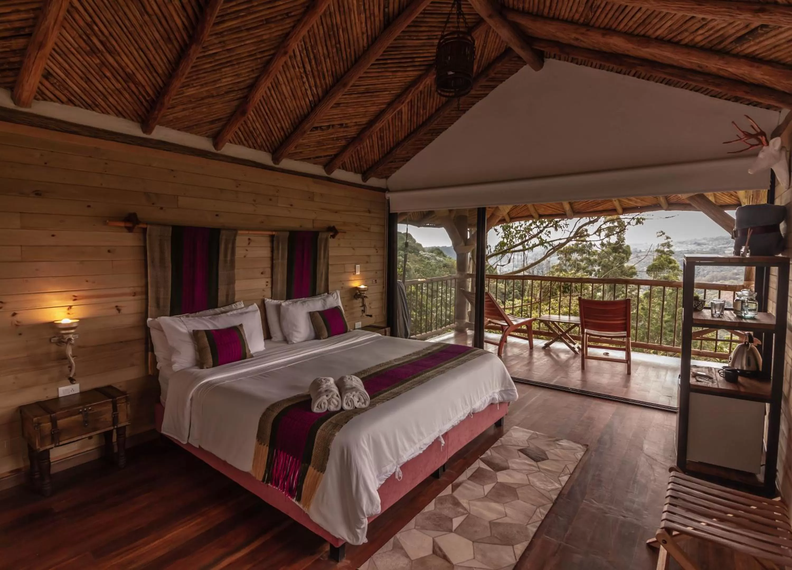 Photo of the whole room, Bed in Hotel Kawa Mountain Retreat