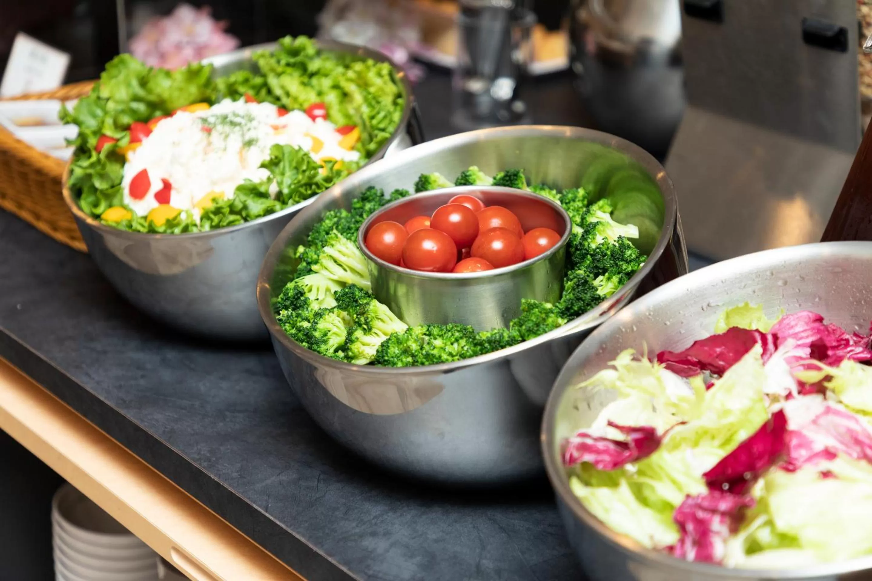 Buffet breakfast in SARASA HOTEL Dotonbori