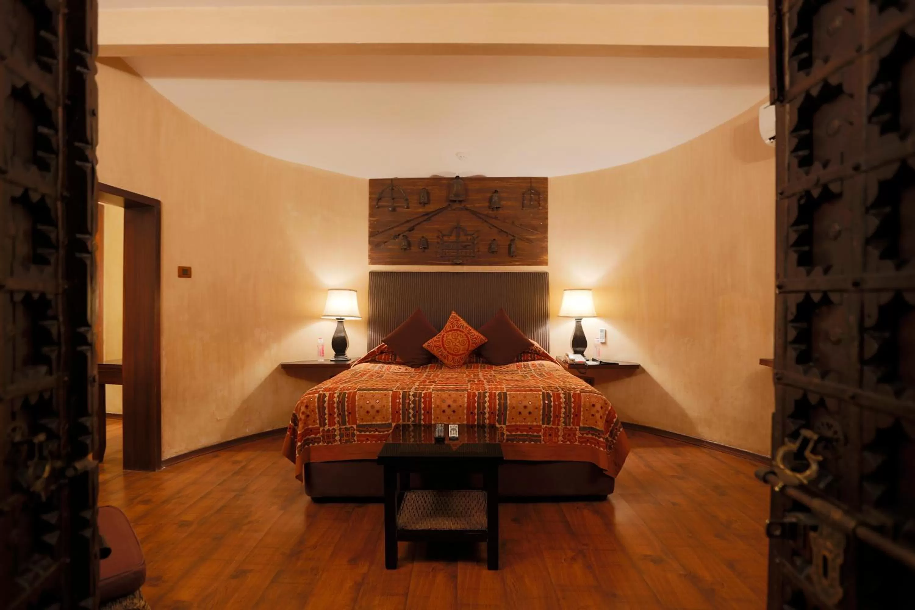 Bedroom, Bed in Ajit Bhawan - A Palace Resort