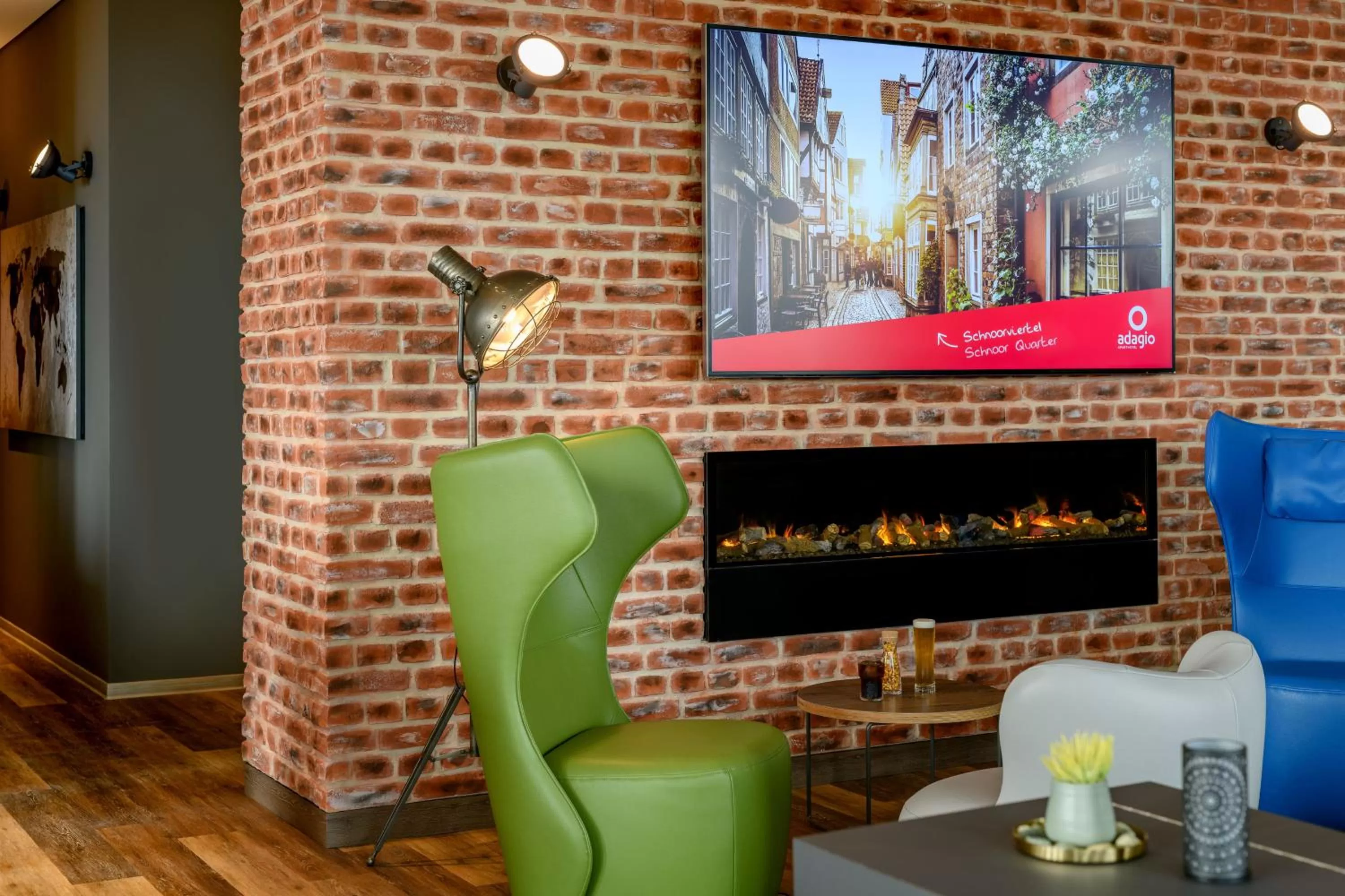 Lounge or bar in Aparthotel Adagio Bremen City