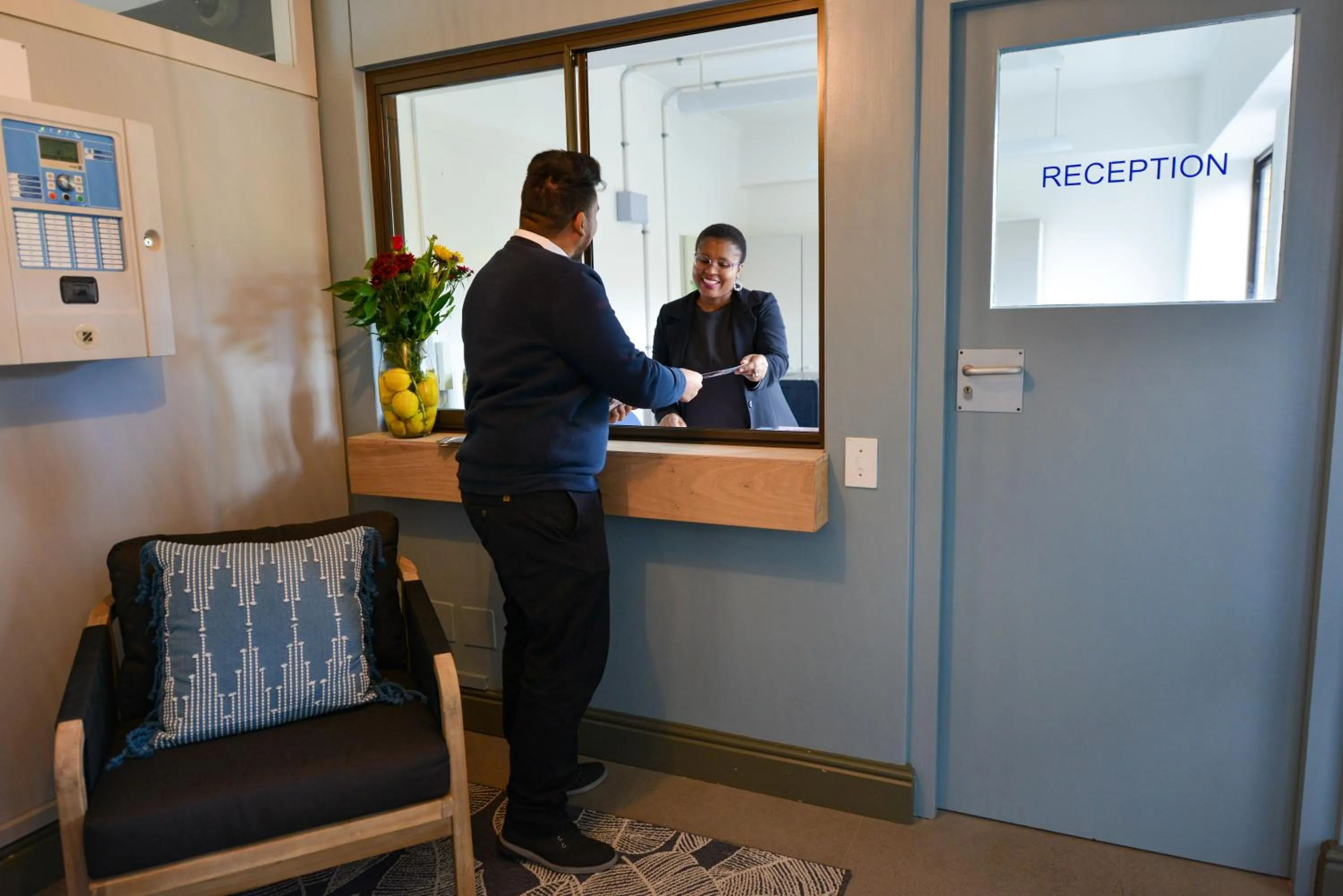 Lobby or reception in All Africa House (University Of Cape Town)