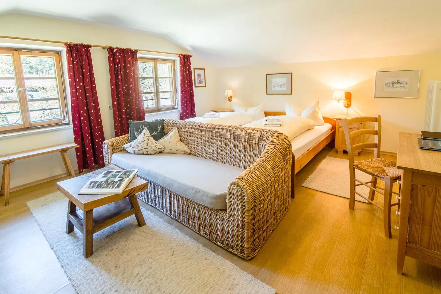 Decorative detail, Seating Area in Berggasthof Butzn Wirt