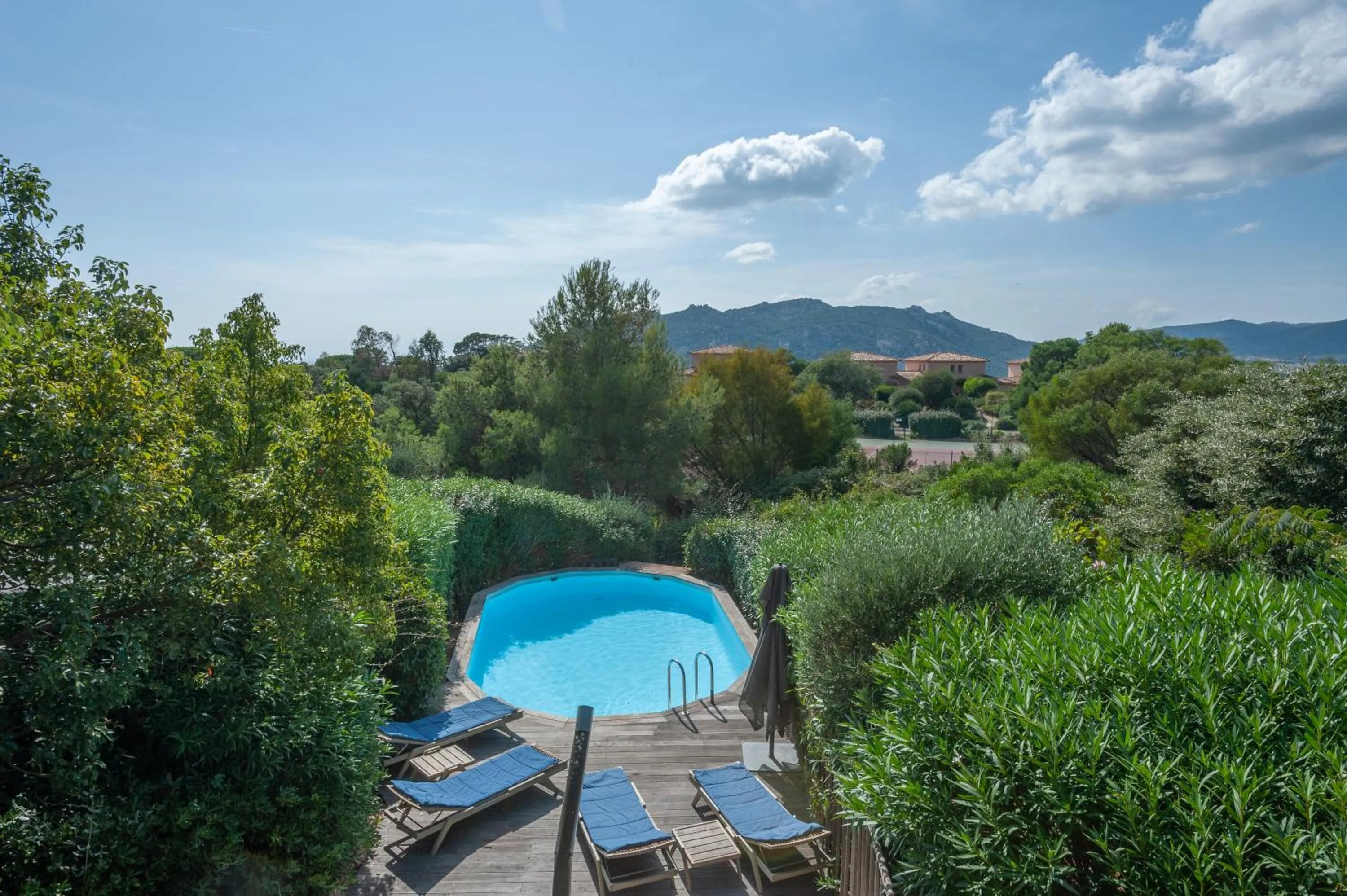 Patio in Résidence Marina Di Santa Giulia