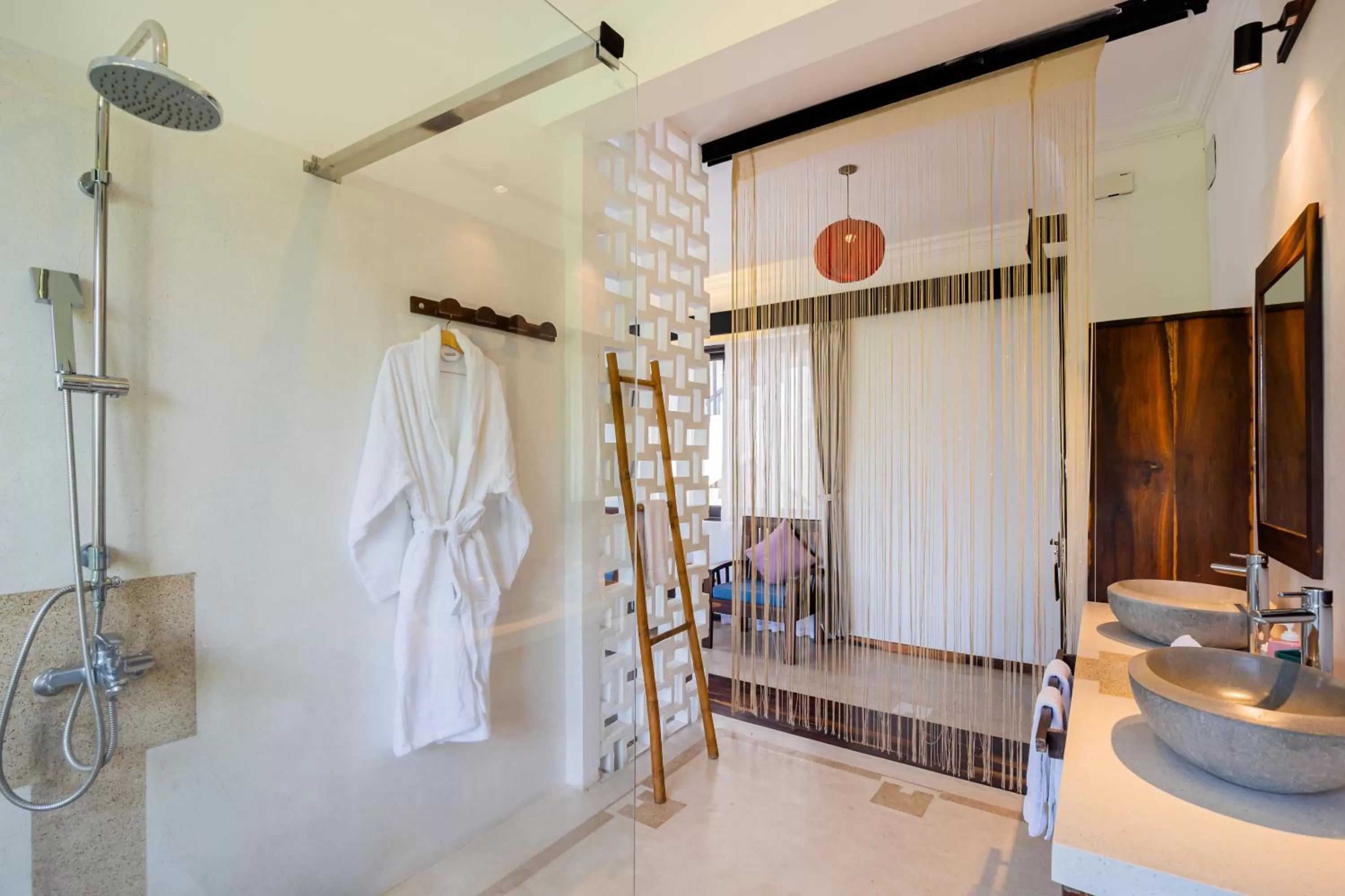 Shower, Bathroom in Tra Que Mansion