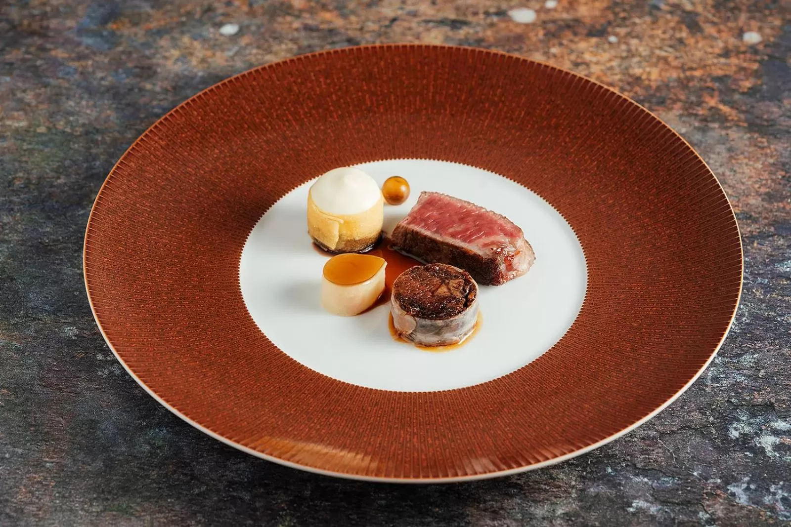 Food close-up in The Manor House Hotel and Golf Club