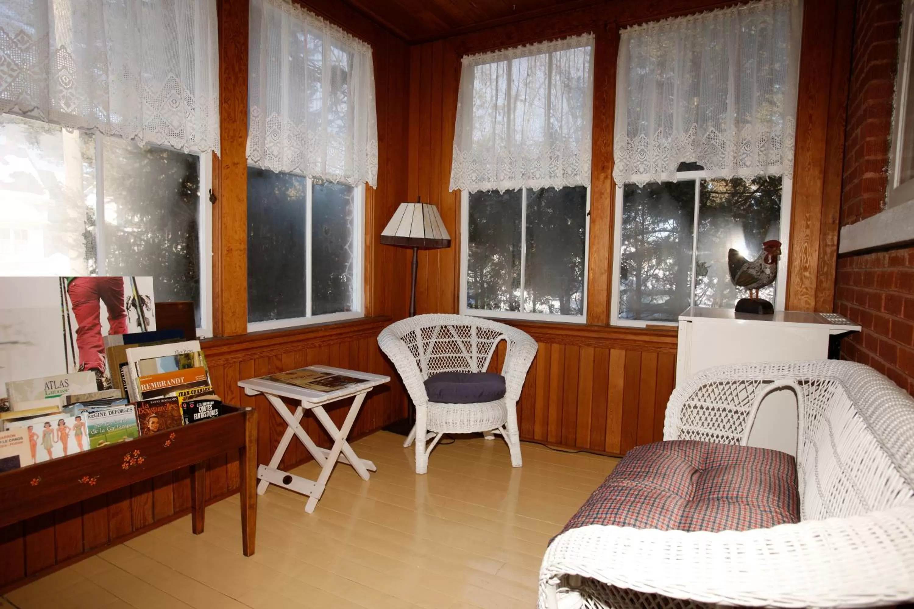 Solarium, Bed in Au Virage B&B