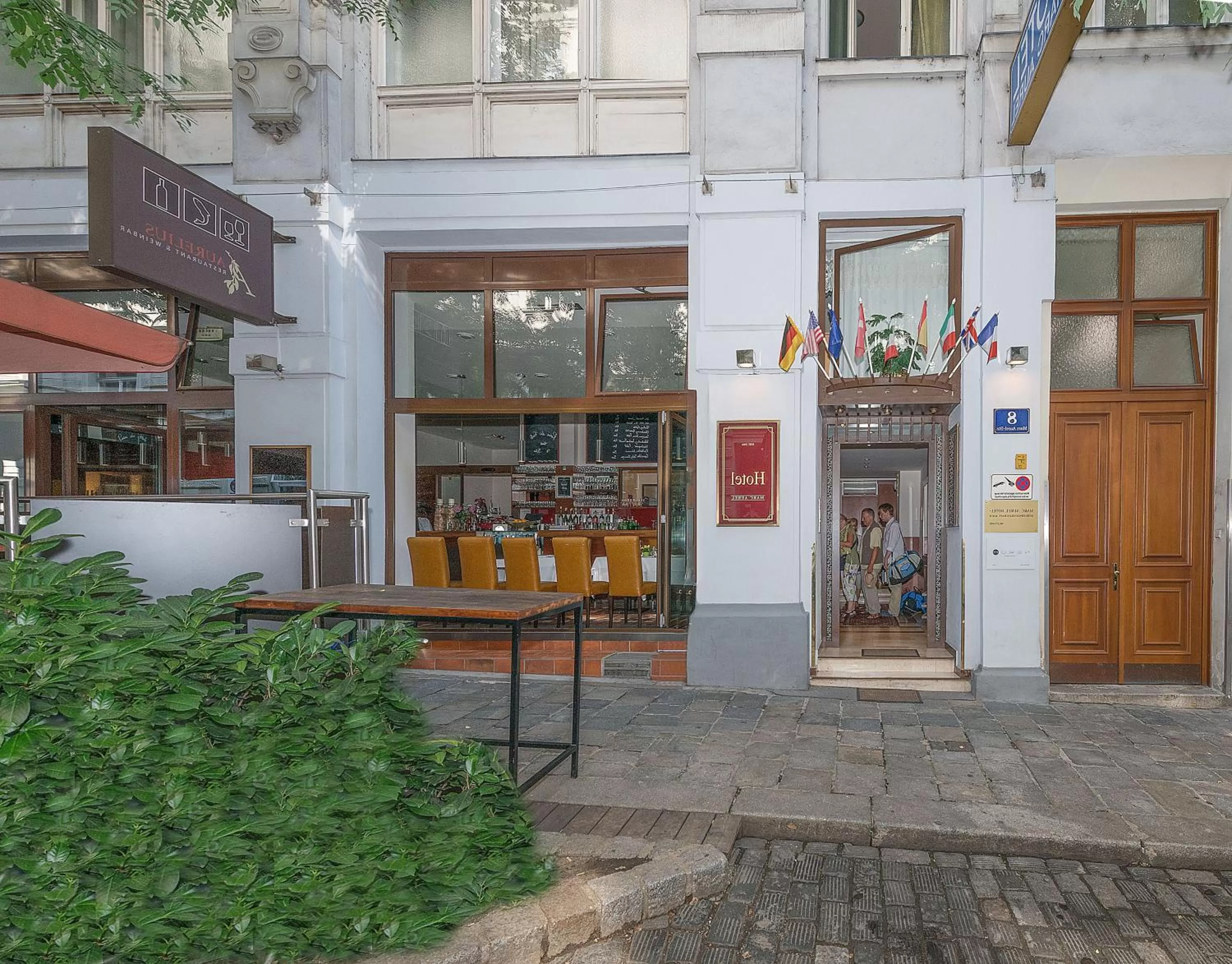 Street view in Hotel Marc Aurel - Vienna City Center