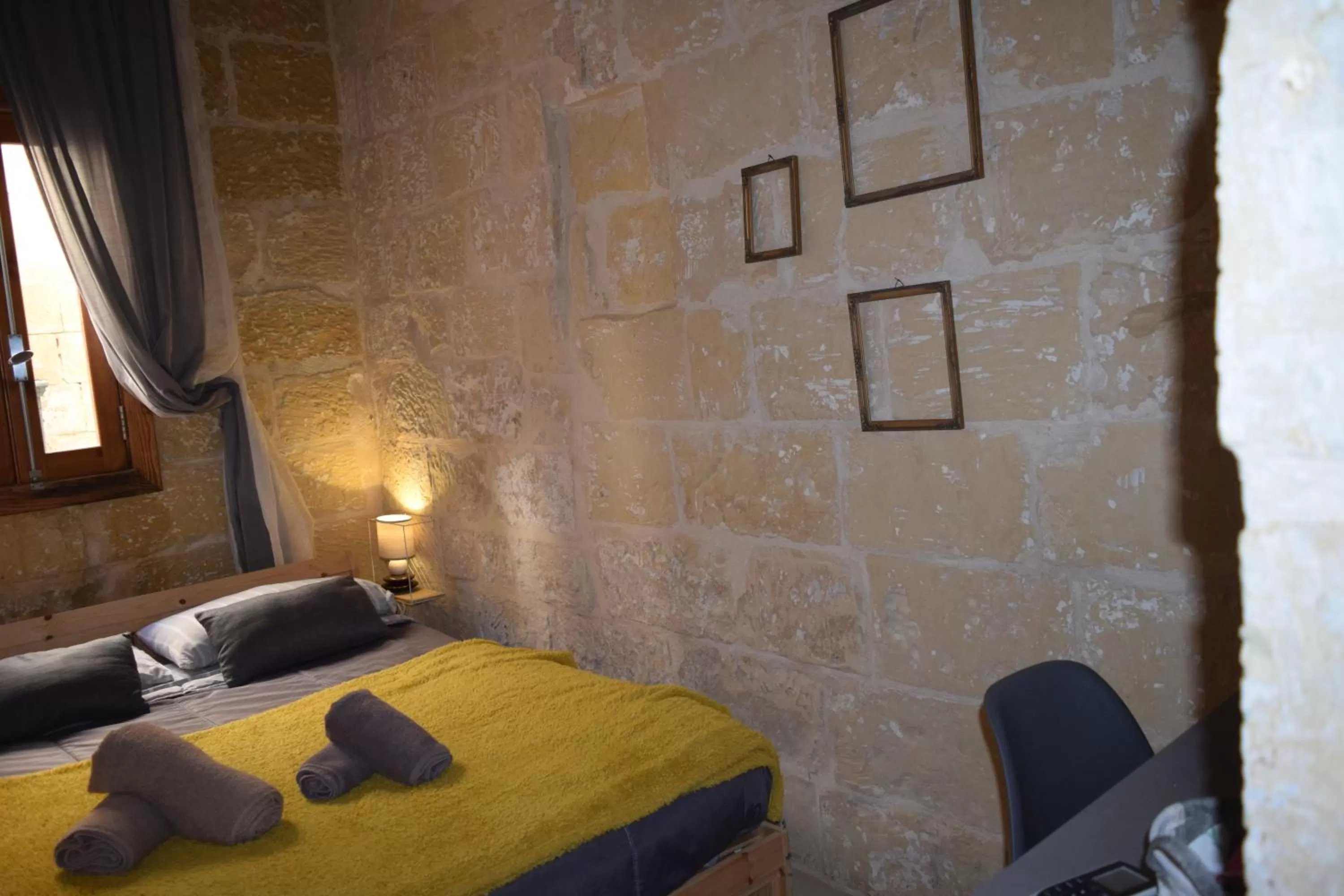 Bedroom, Bed in St George of Lydda B&B