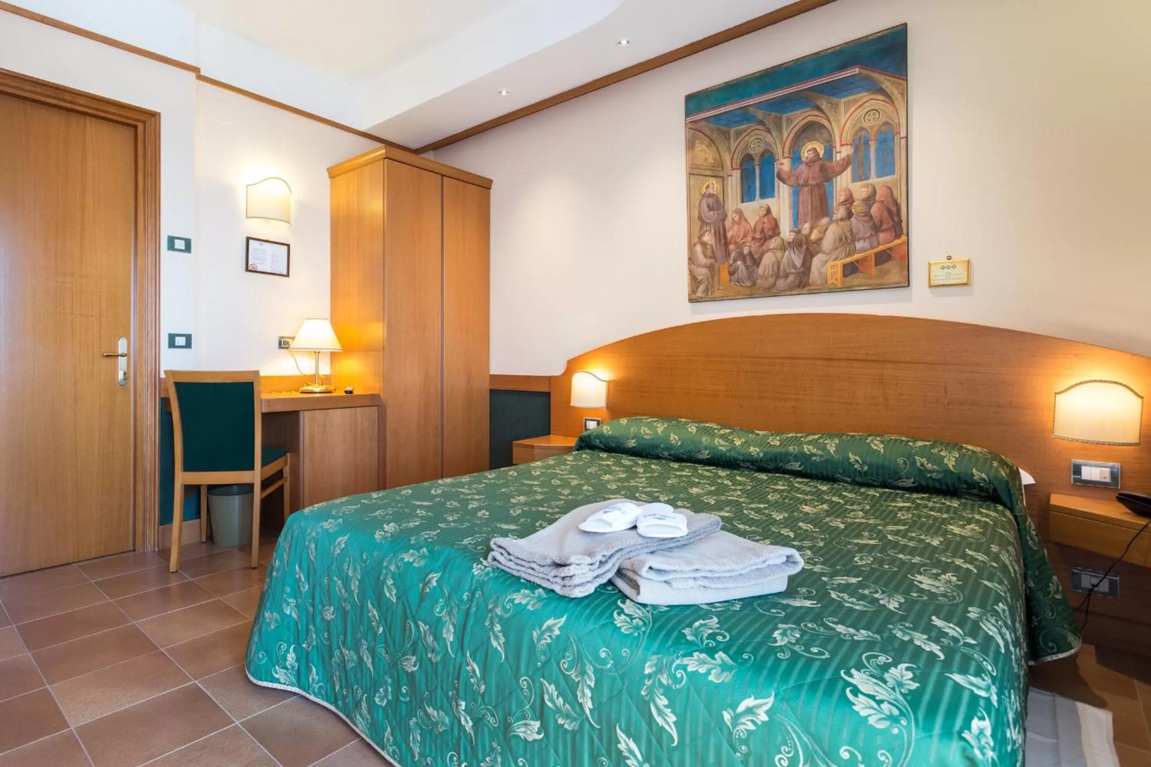 Bedroom, Bed in Hotel La Terrazza RESTAURANT & SPA