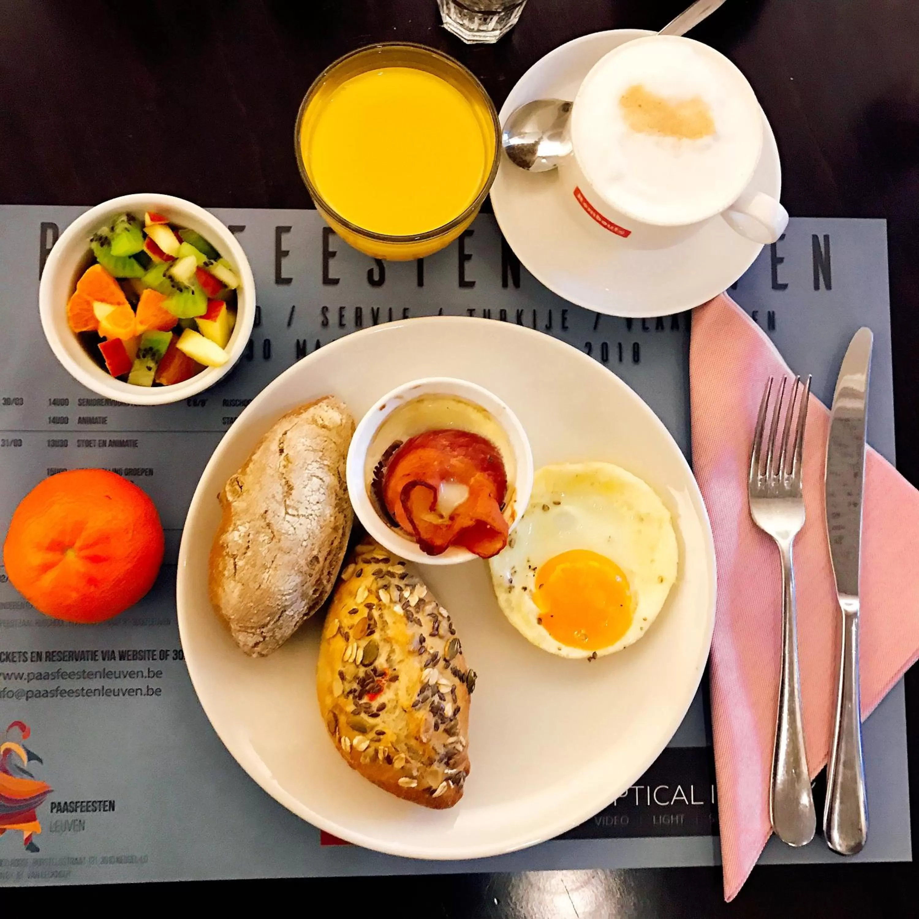 Food in Hotel Mille Colonnes