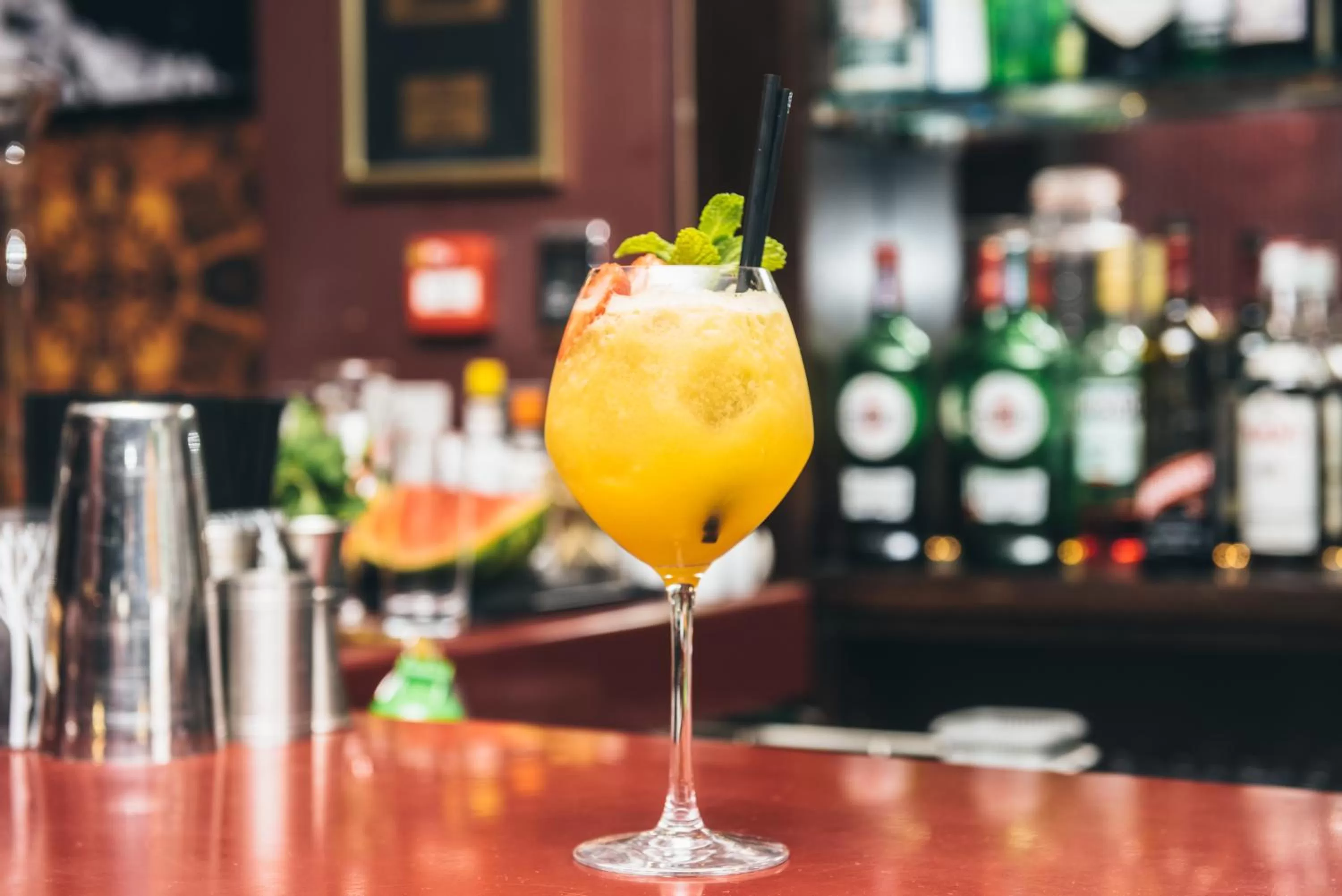 Alcoholic drinks in Karma Sanctum Soho Hotel