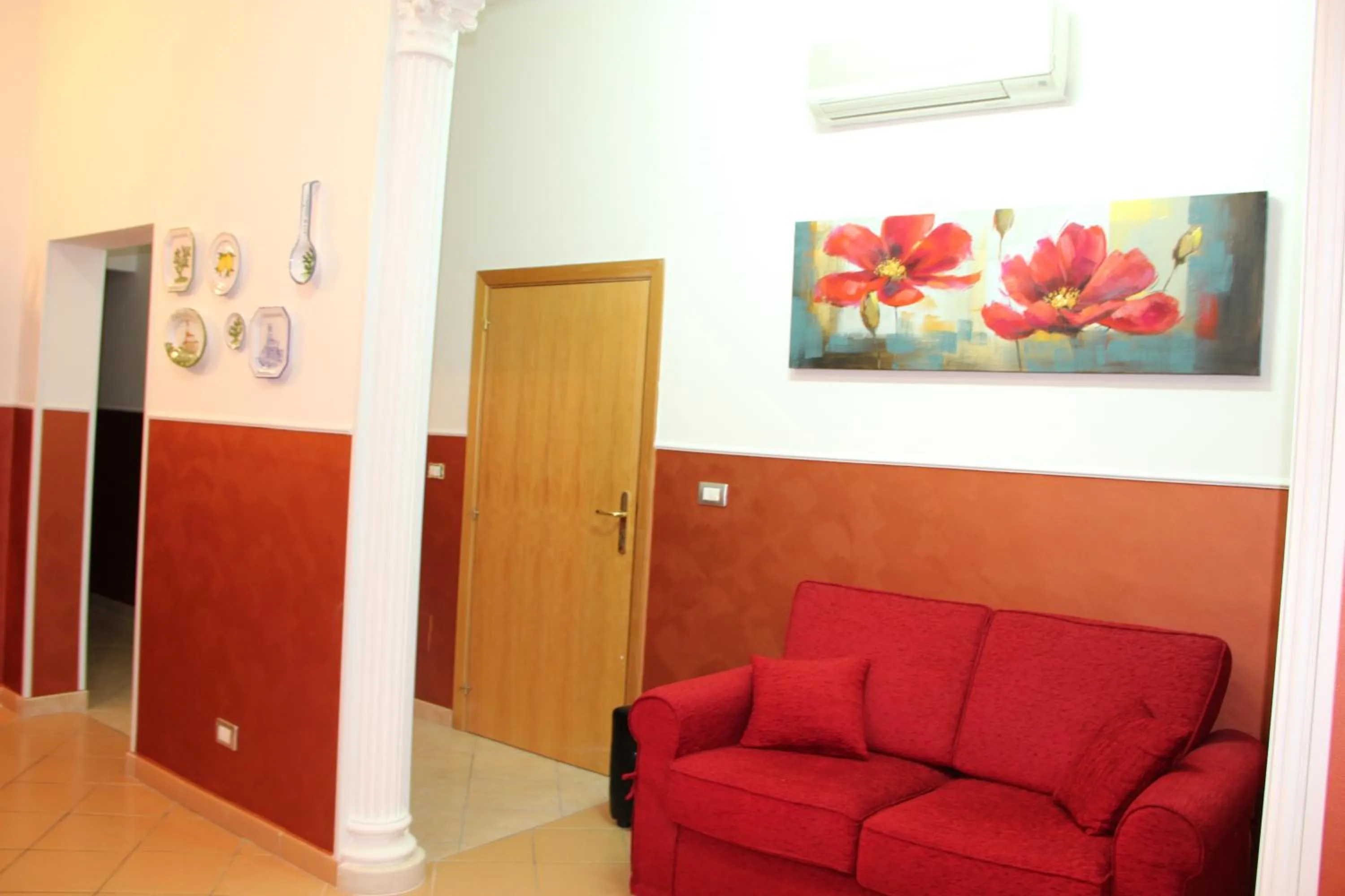 Lobby or reception in Albergo Perseo