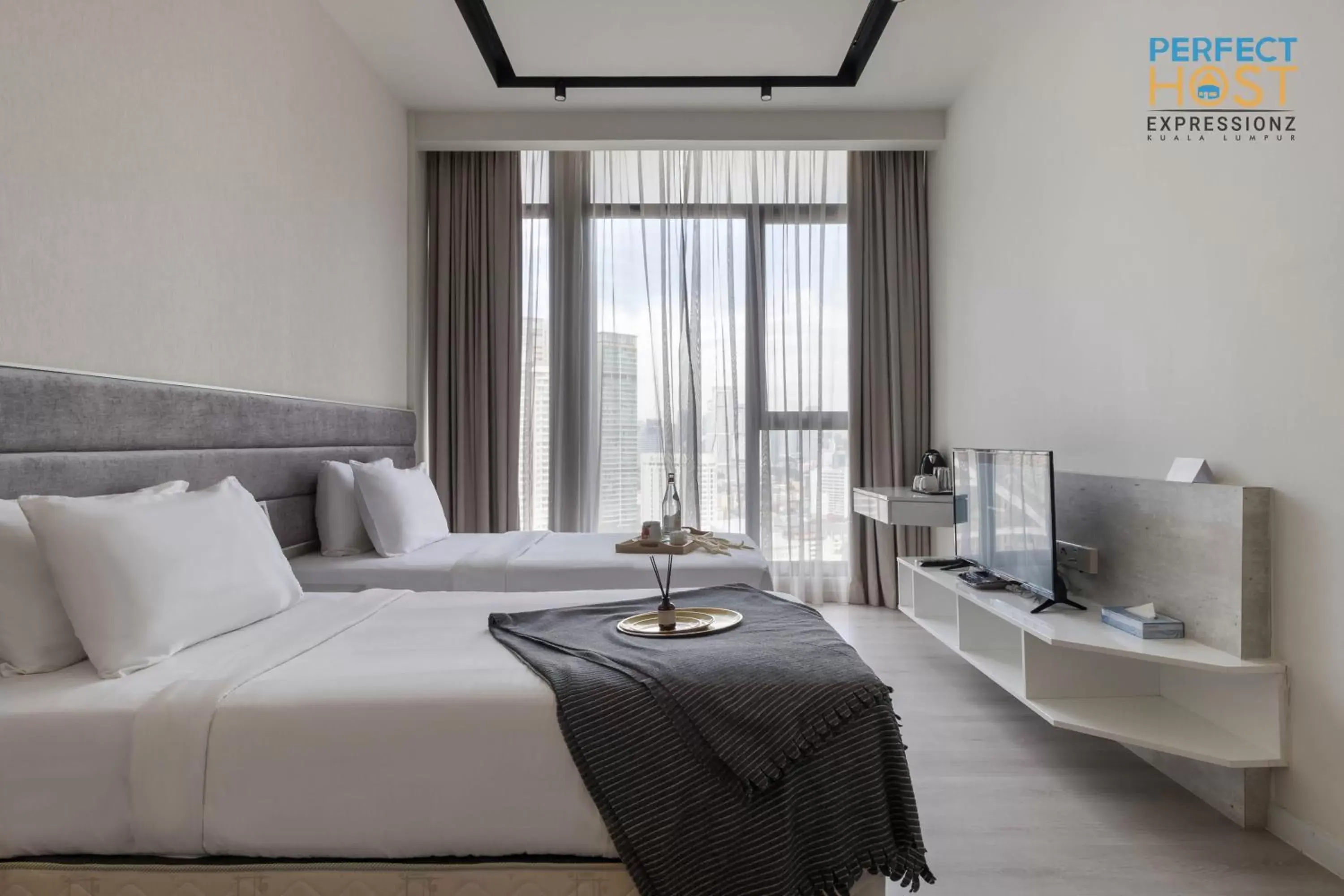 Deluxe Twin Room in Expressionz Suites KL by Perfect Host Deluxe Twin Room in Expressionz Suites KL by Perfect Host