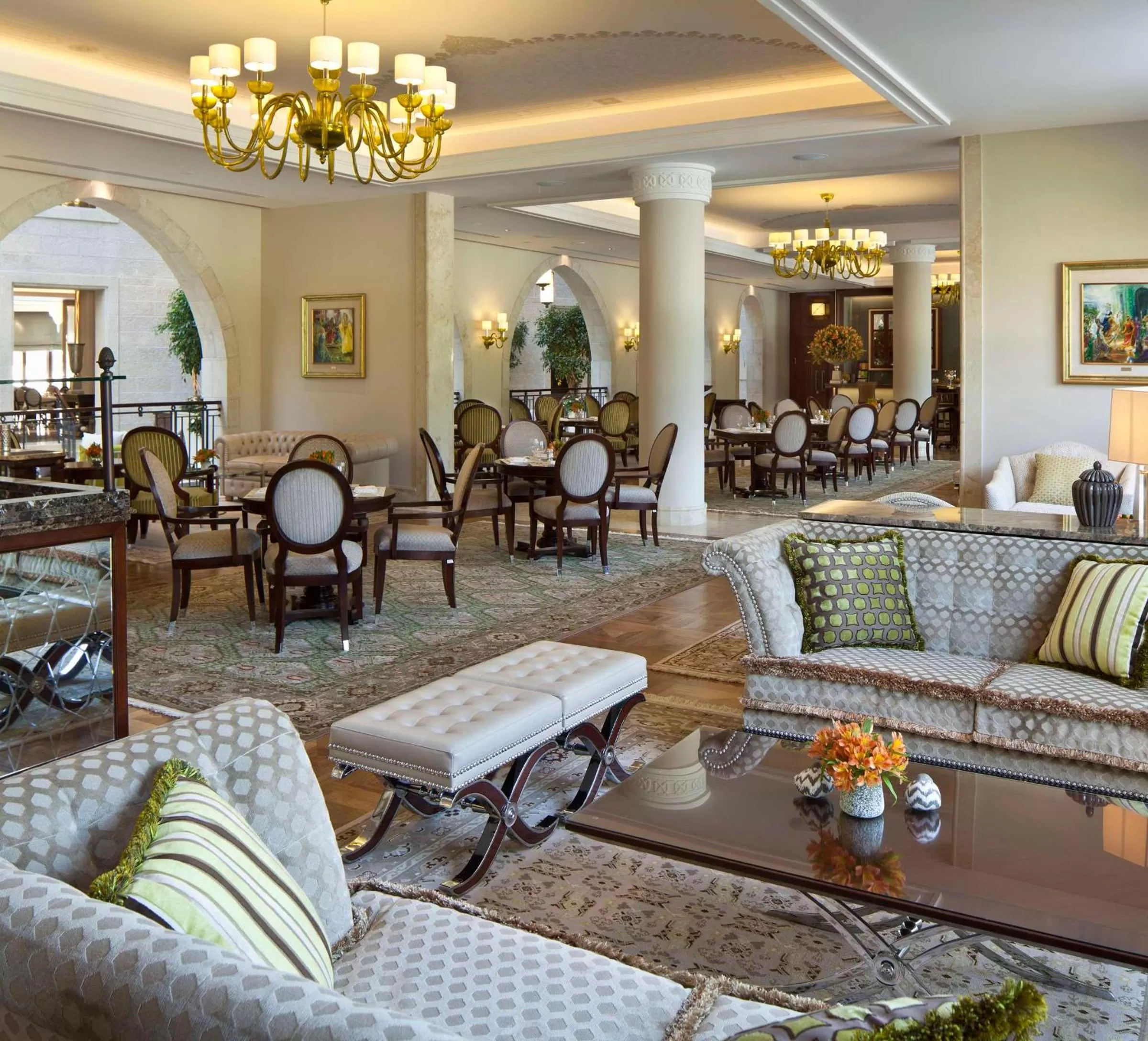 Restaurant/places to eat in Waldorf Astoria Jerusalem