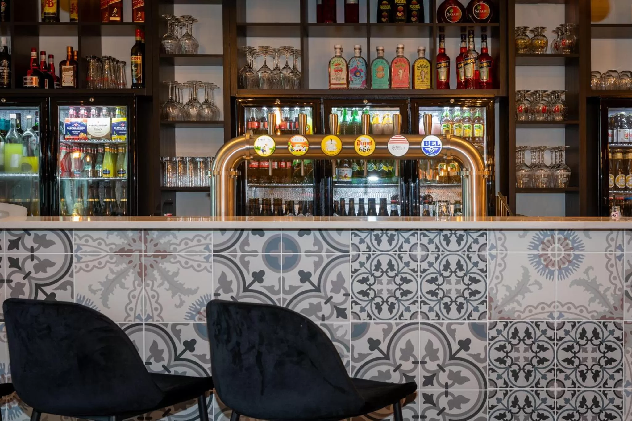 Lounge or bar in Dune Hotel Nieuwpoort