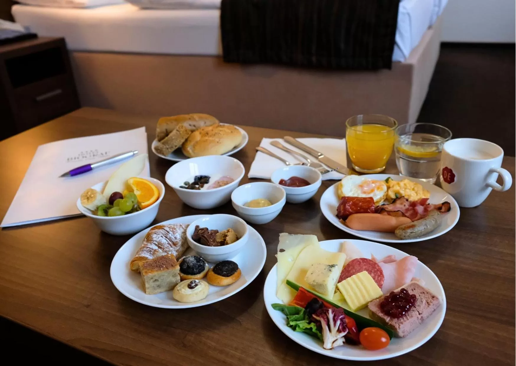 Breakfast in Hotel Biograf