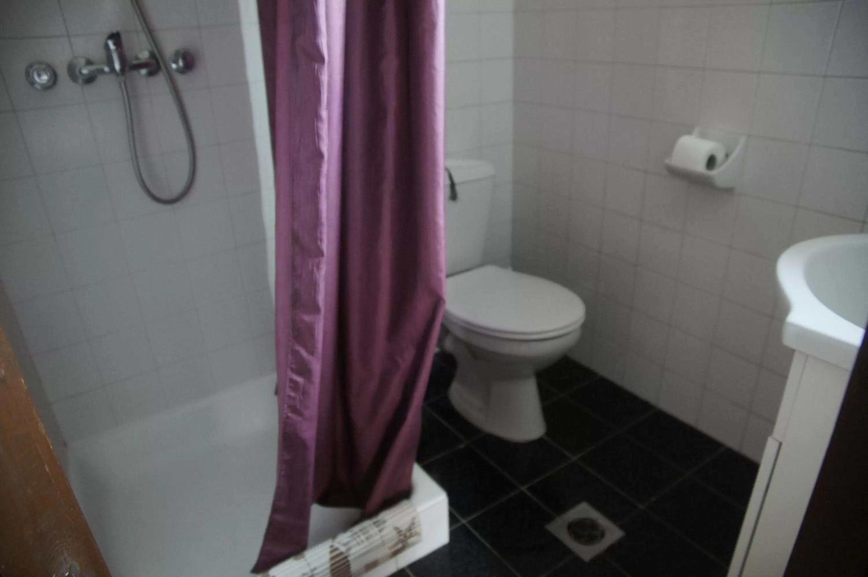 Bathroom in Szuzanna Fenyves Panzió