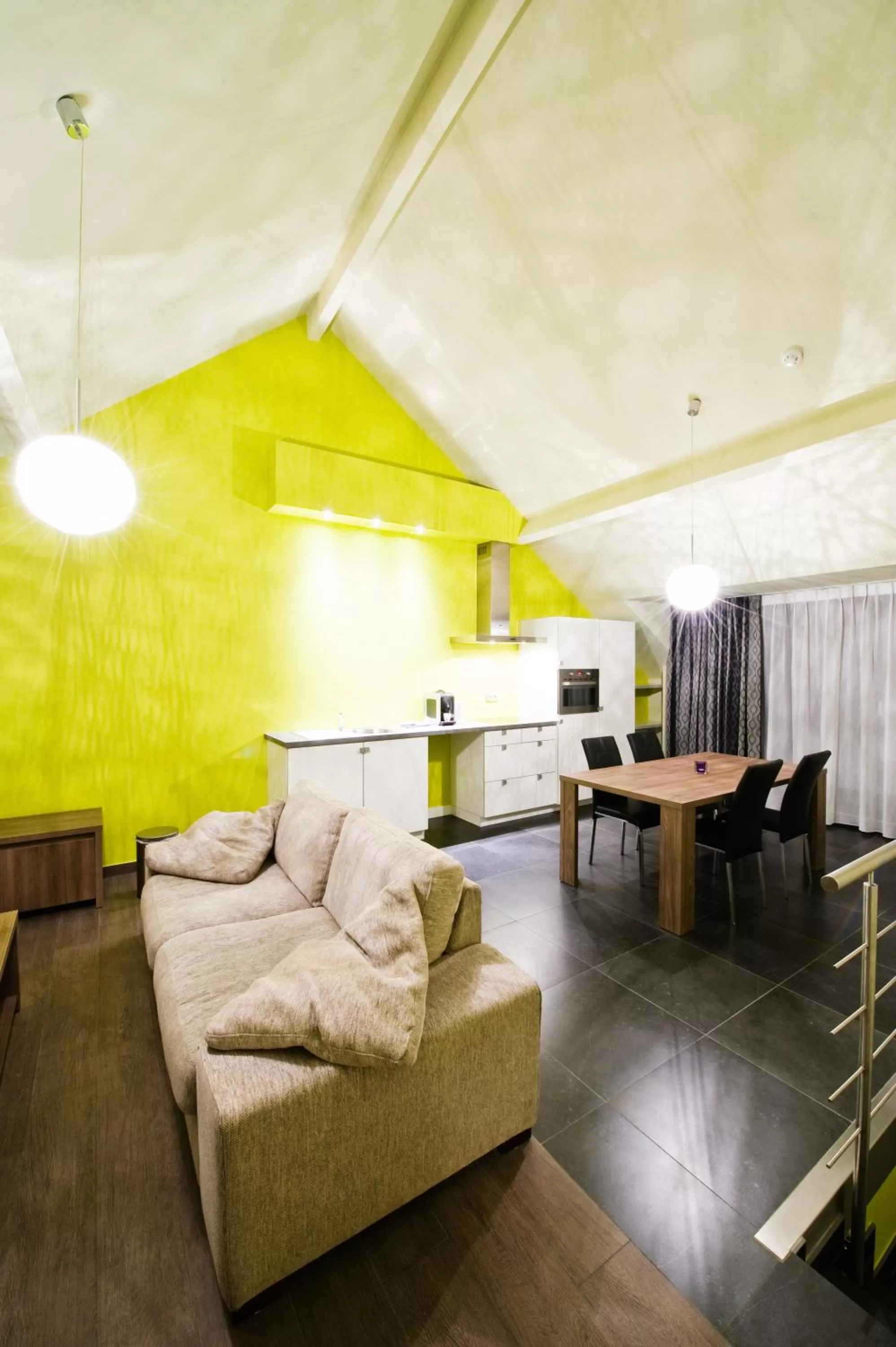 Kitchen or kitchenette in B&B Villa Curtricias