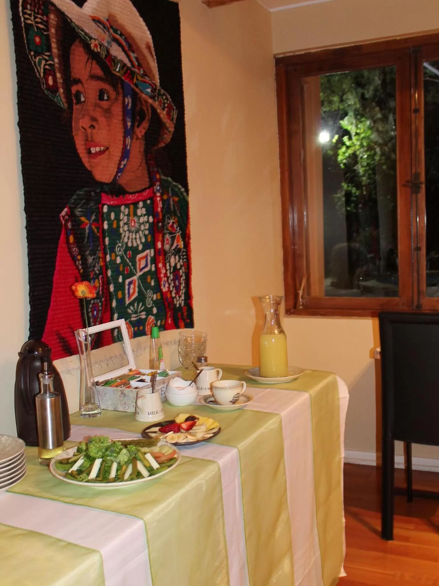 Buffet breakfast in Atankalama