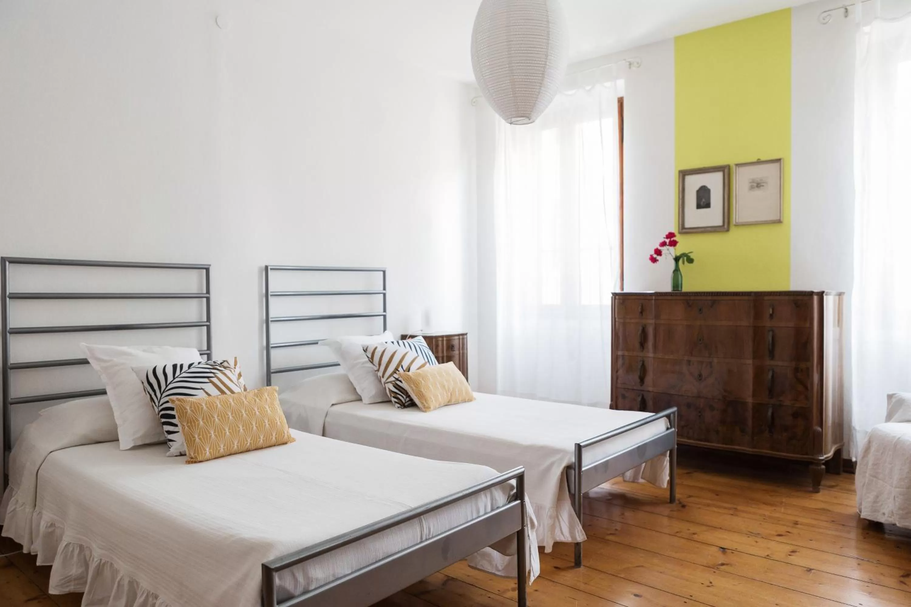 Photo of the whole room, Bed in La Casa delle Zie