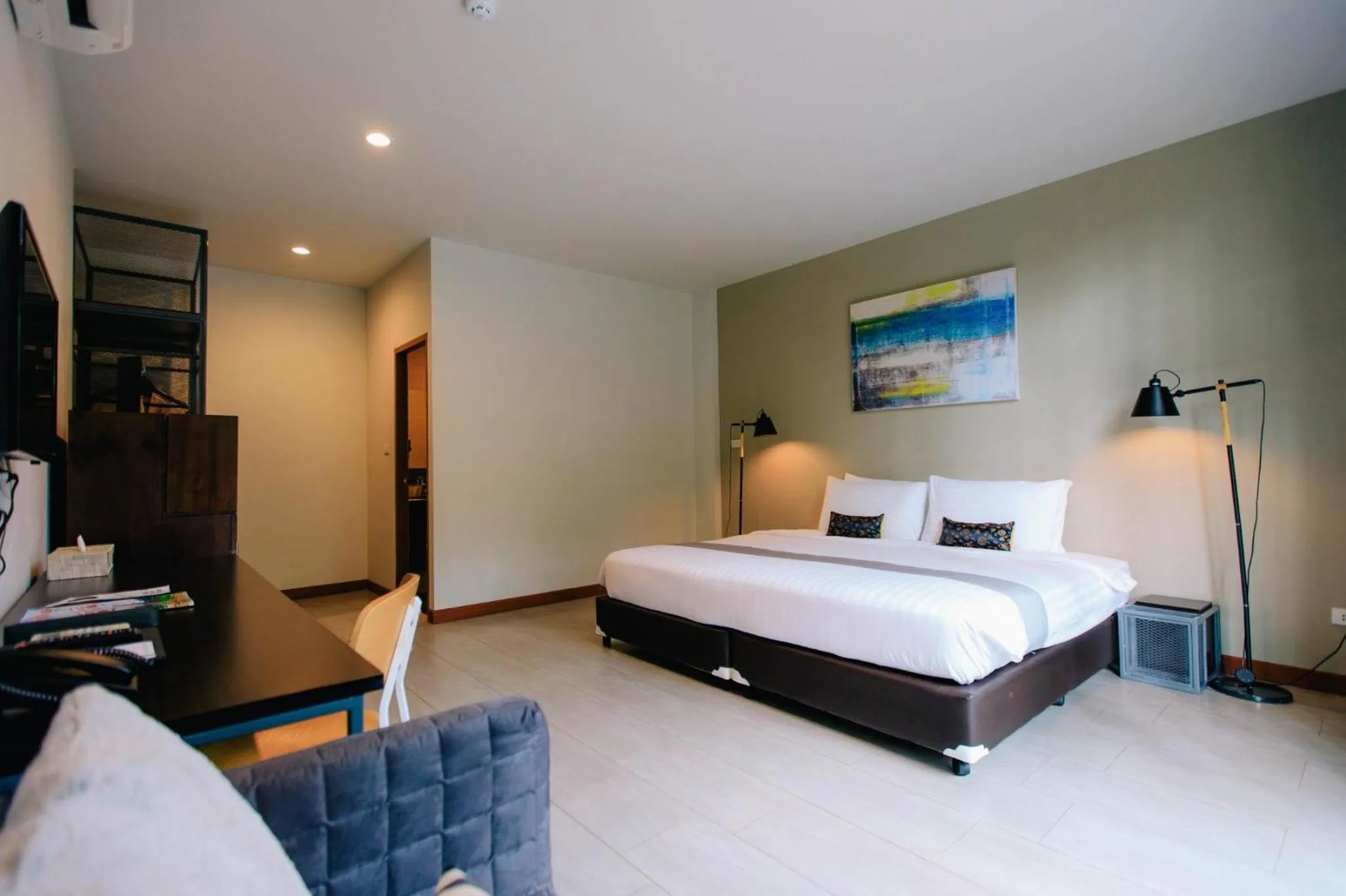 Bed in Wealth Boutique Hotel Chiang Mai