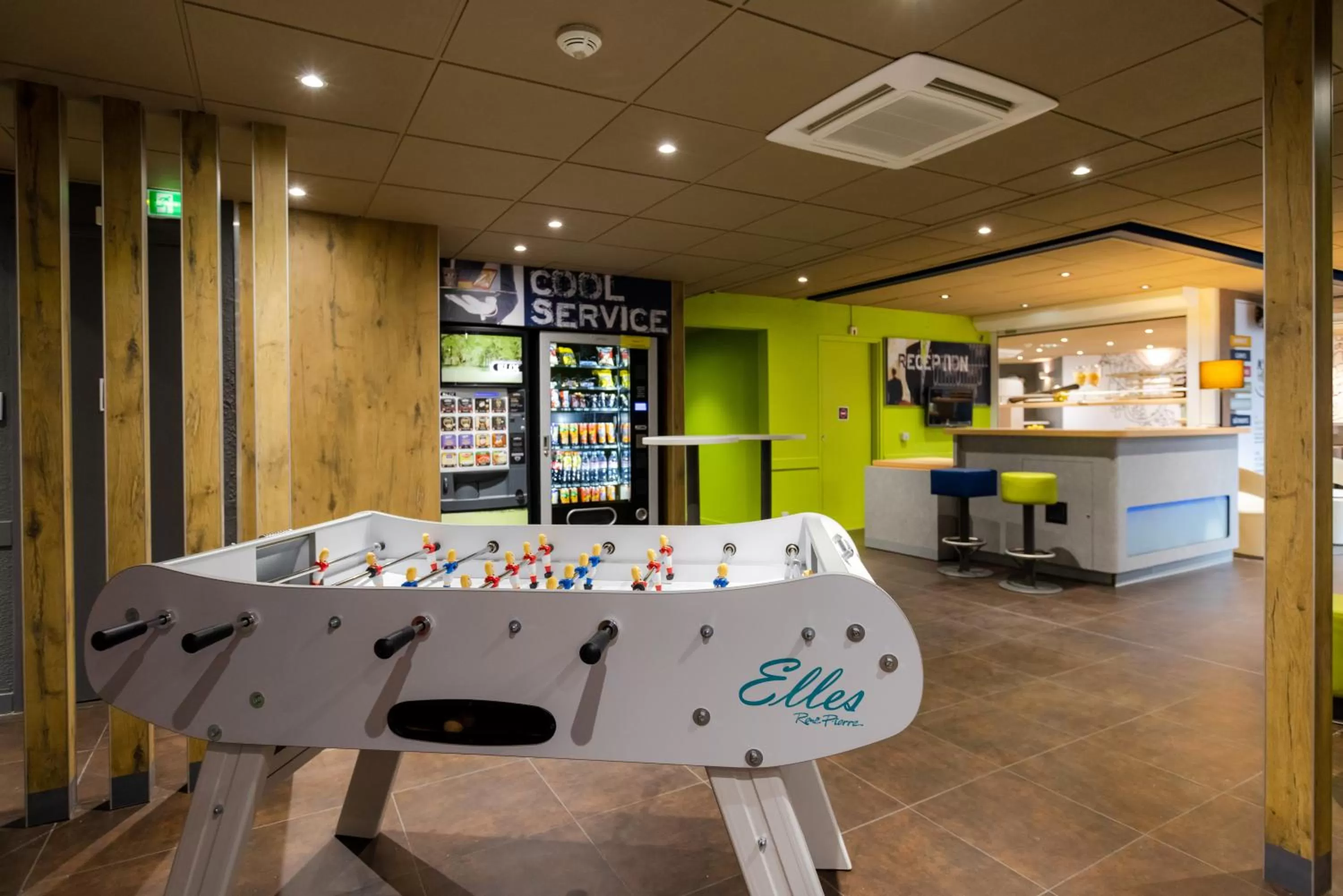 Lobby or reception in ibis budget Albertville