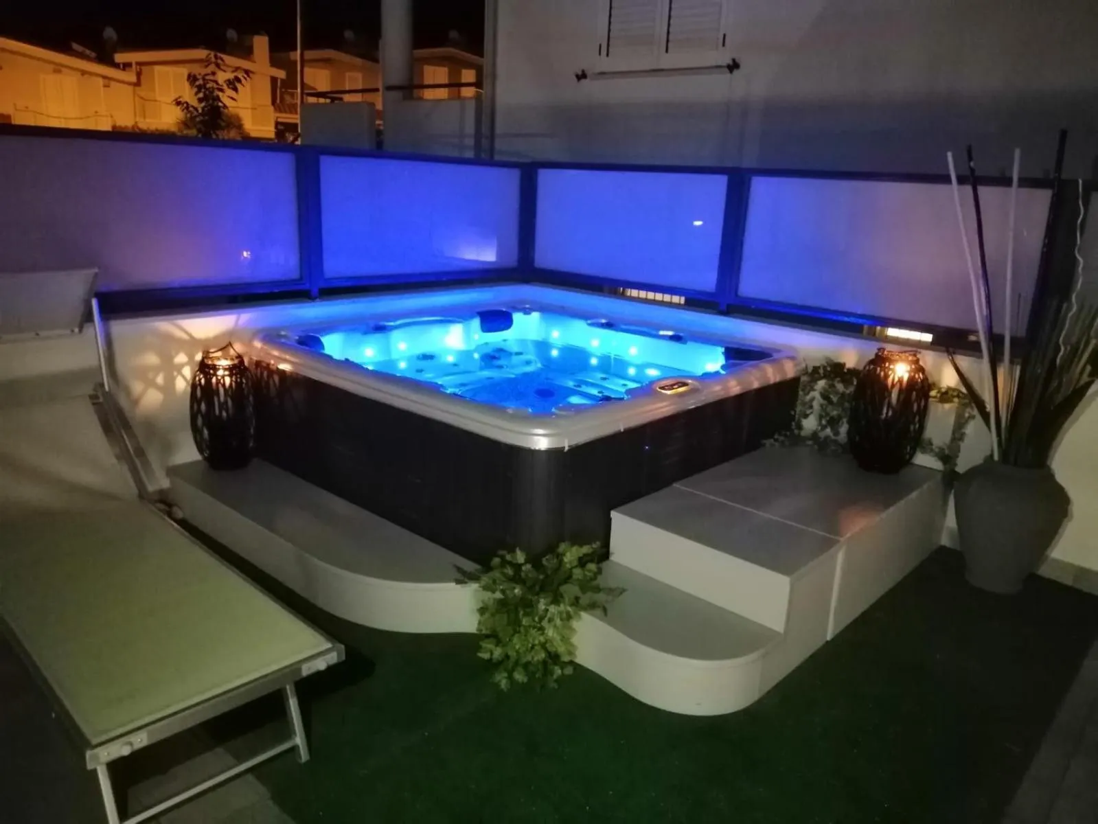 Open Air Bath in Hotel Villa Bianca