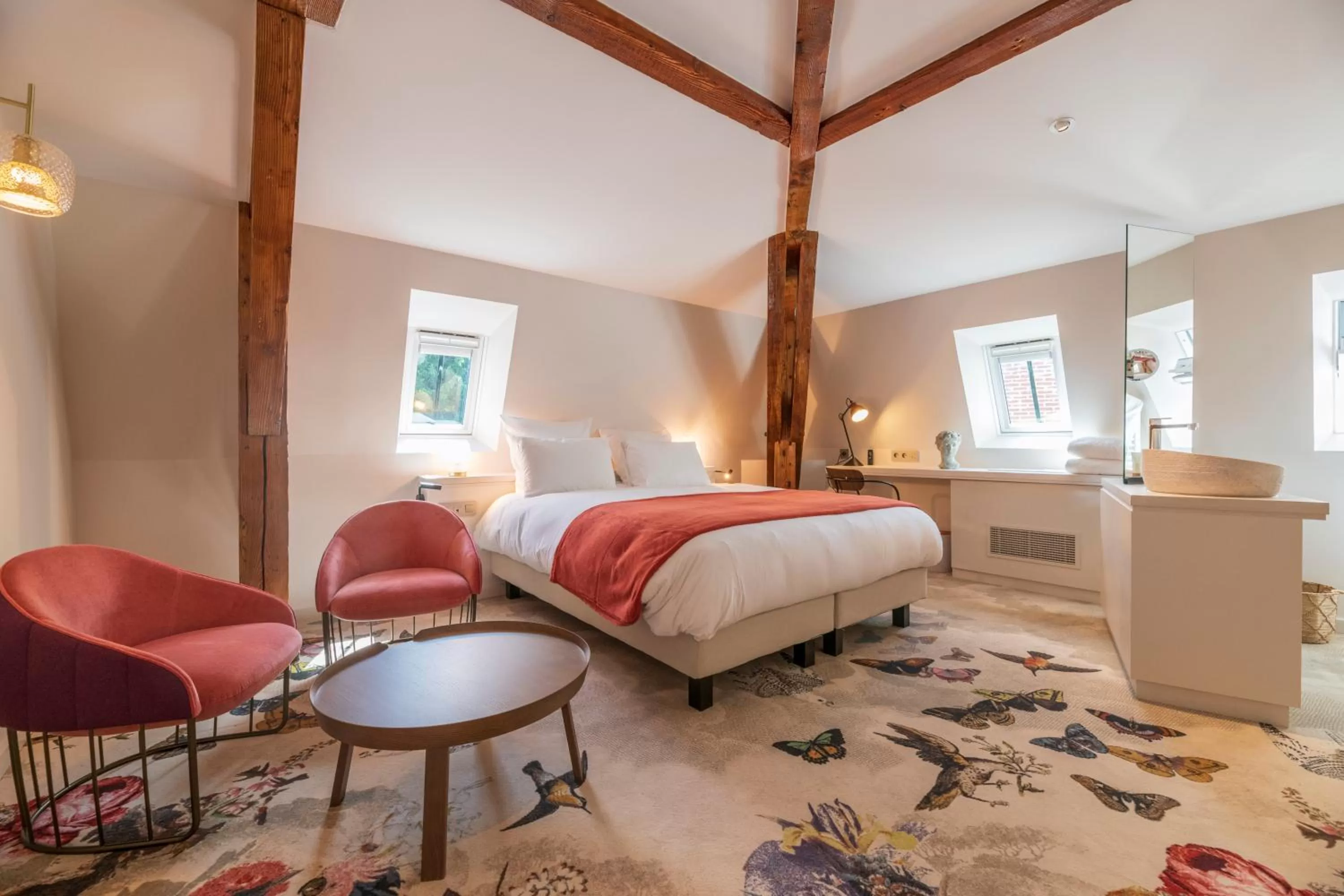 Bedroom, Bed in Belle Epoque